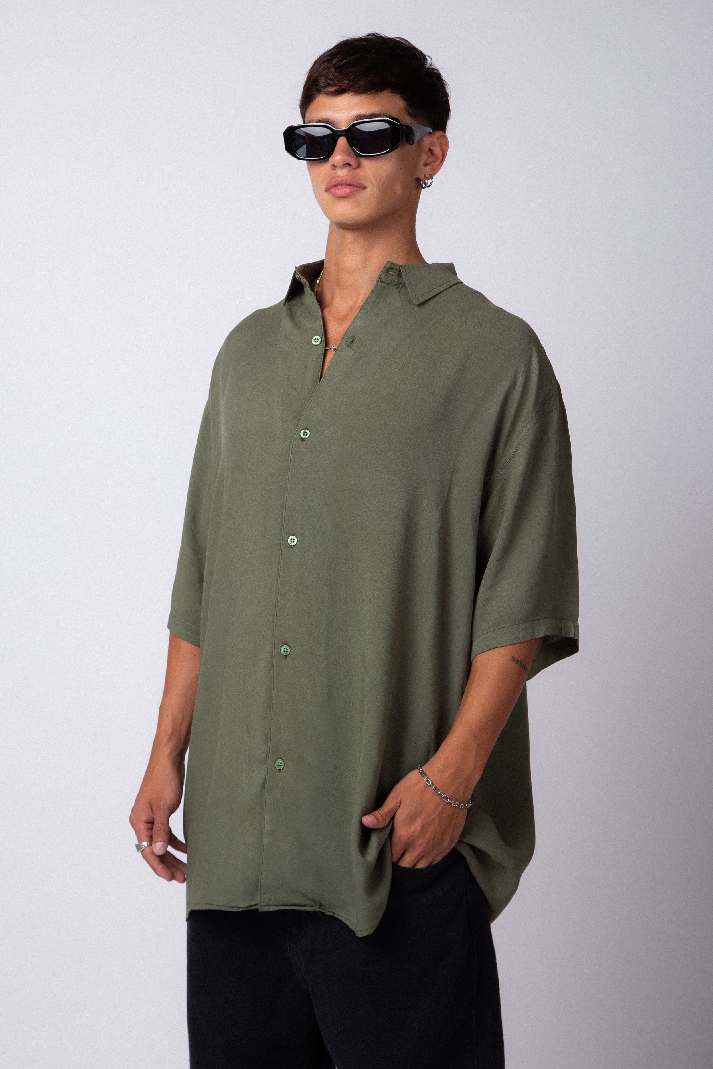 Camisa Manga Corta Kalf Militar