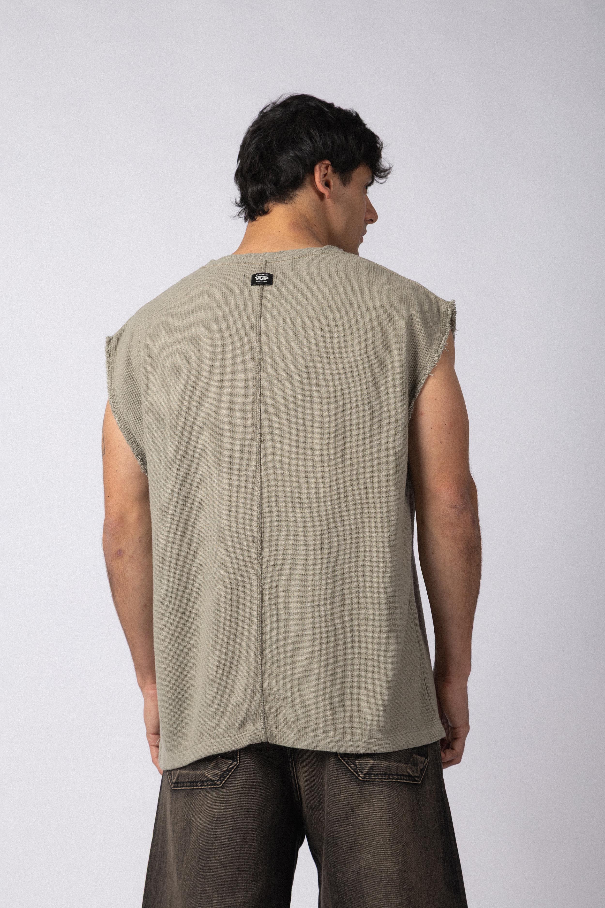 Musculosa Sudadera Tejida Dandy Militar