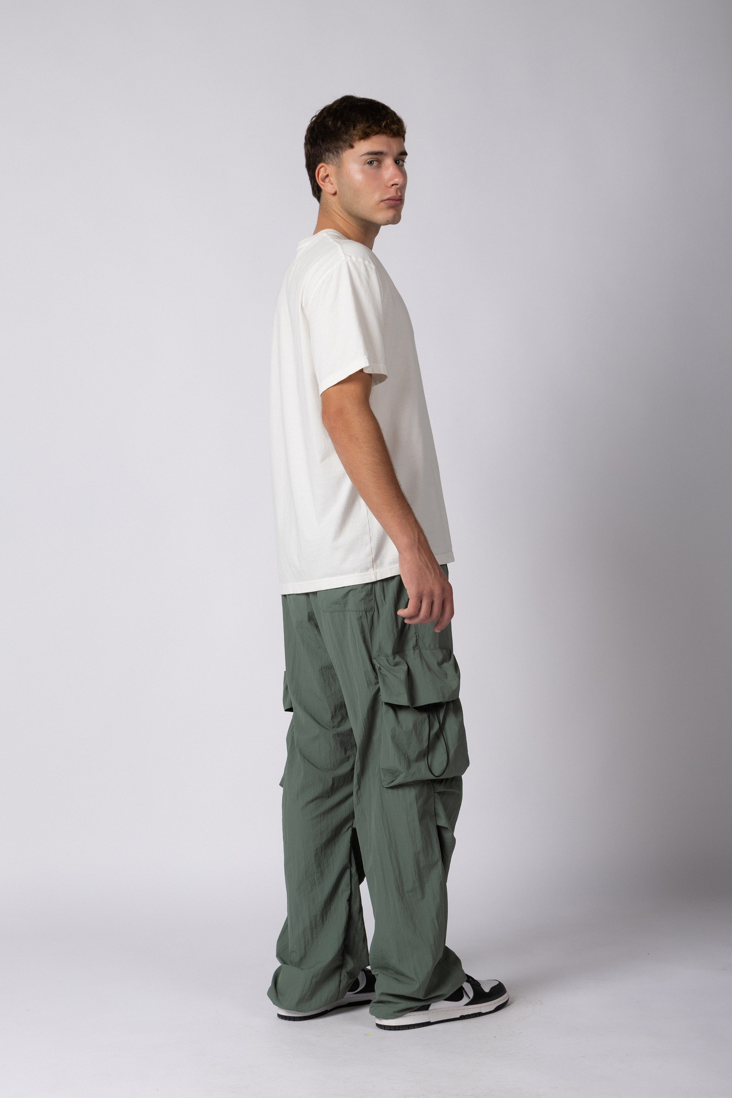 Pantalon Cargo Baggy Hardy Militar