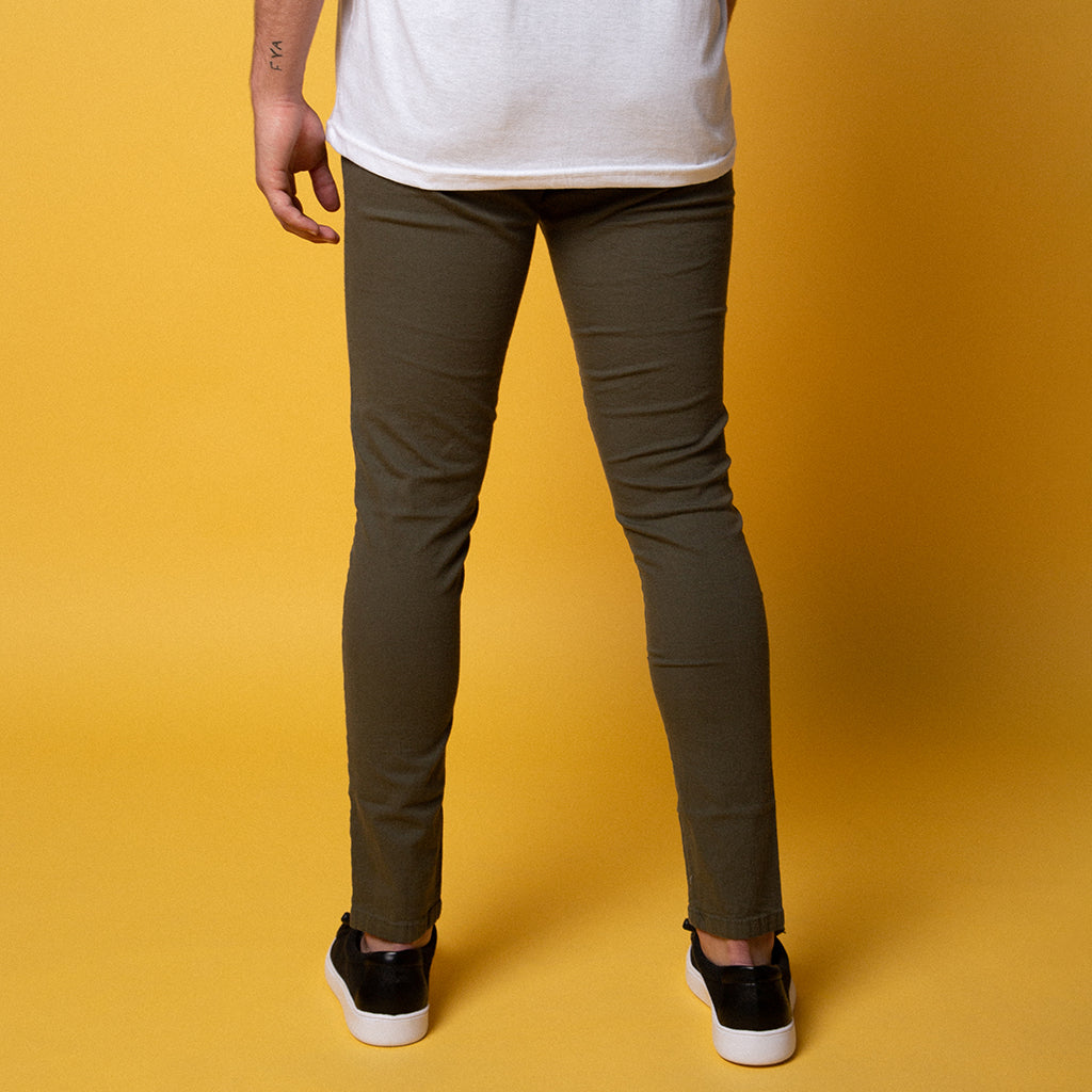 Pantalon Chino Ozzy Militar
