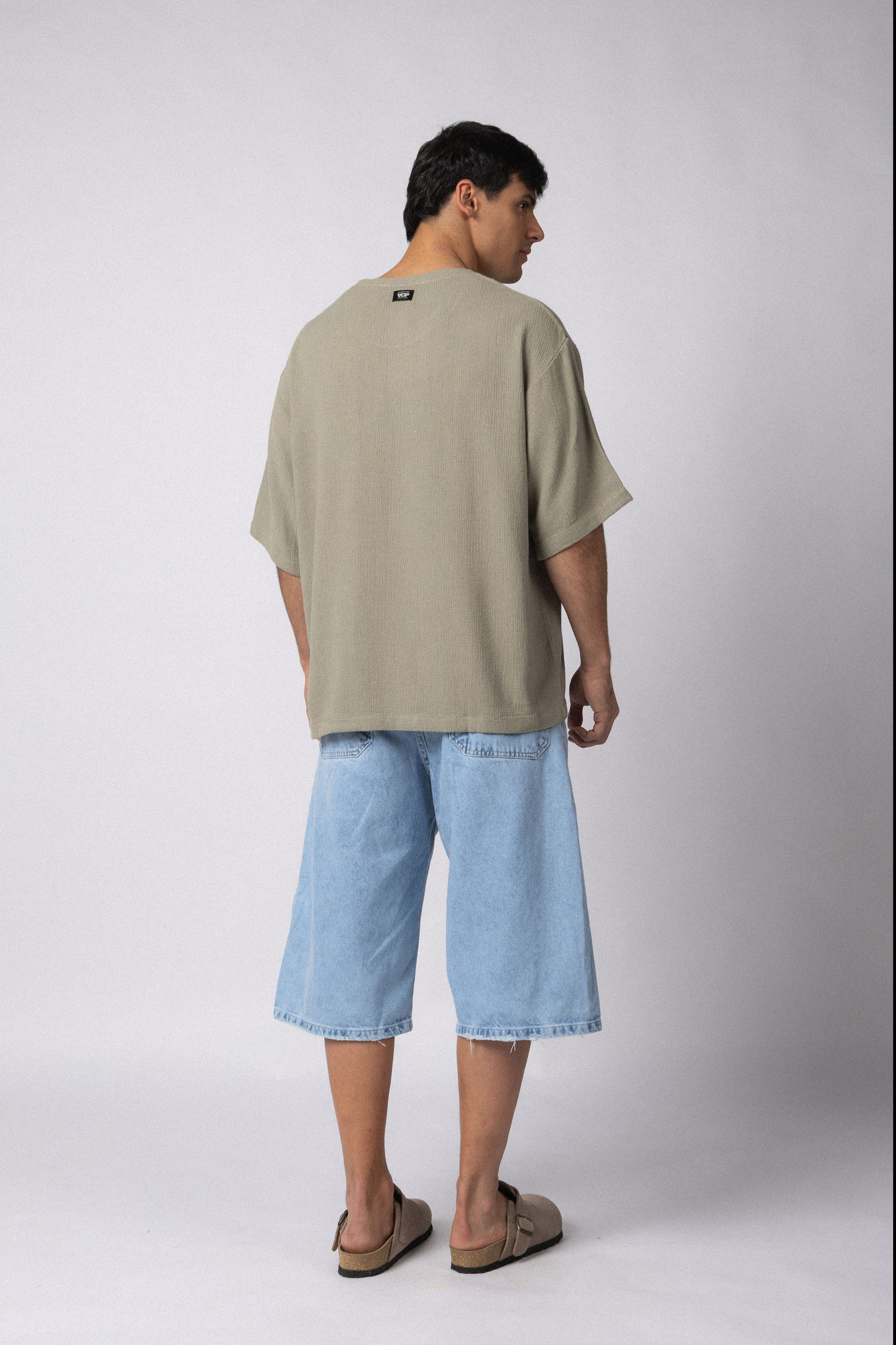 Remera Over Lino Lein Militar