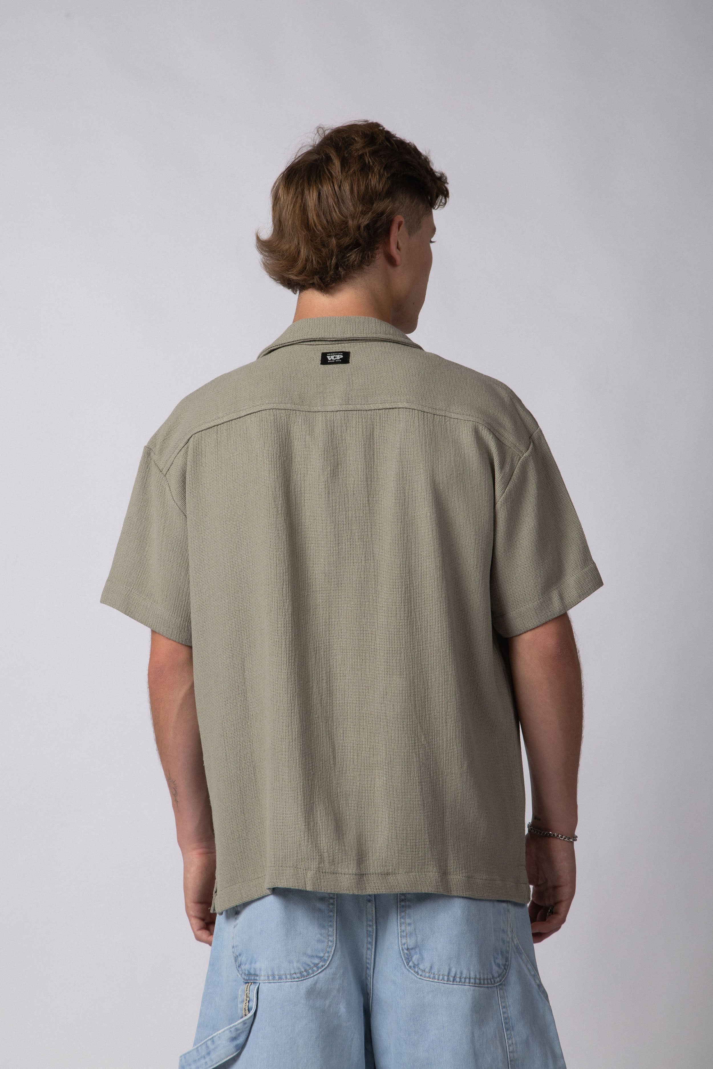 Camisa Manga Corta Lino Mont Militar