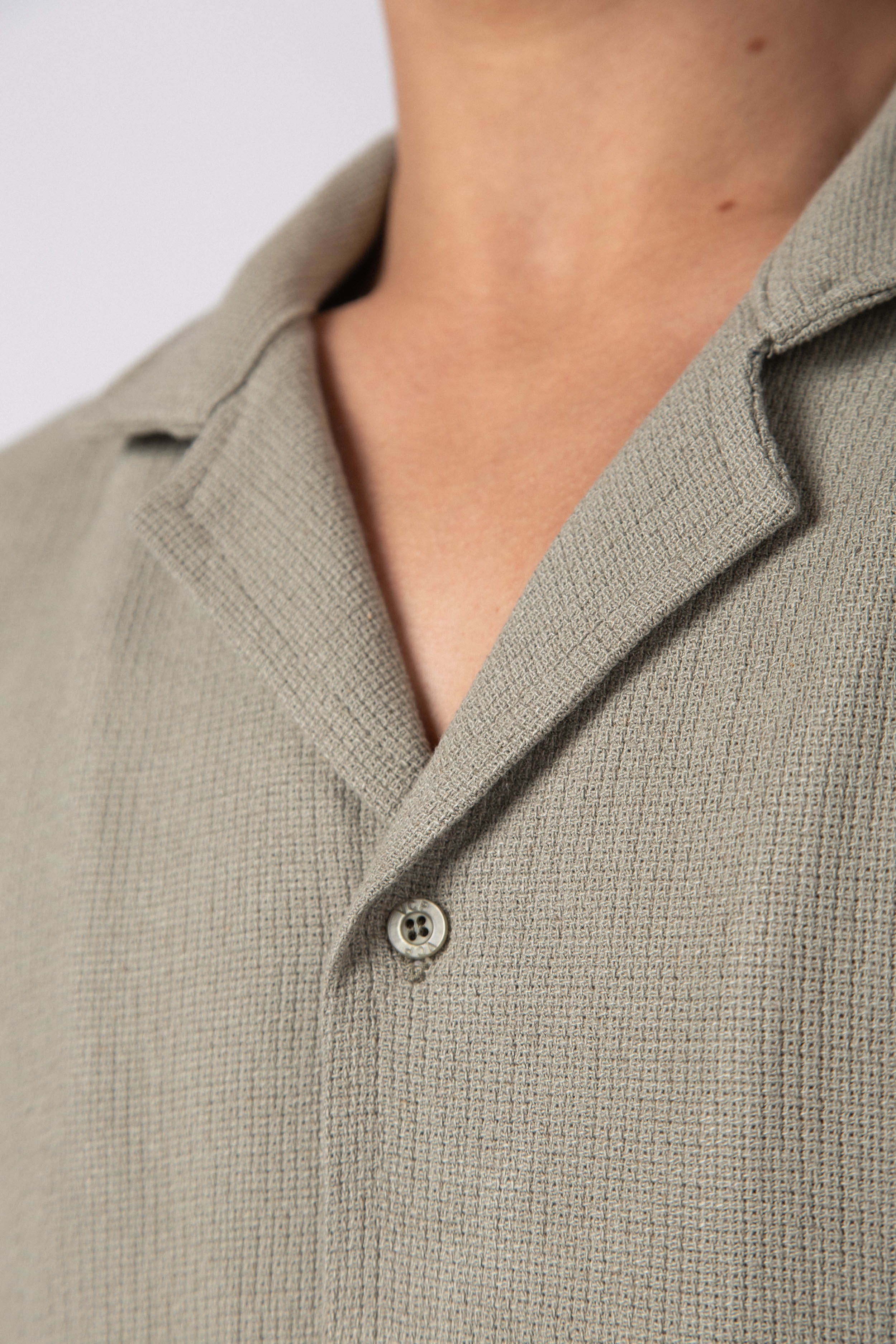 Camisa Manga Corta Lino Mont Militar