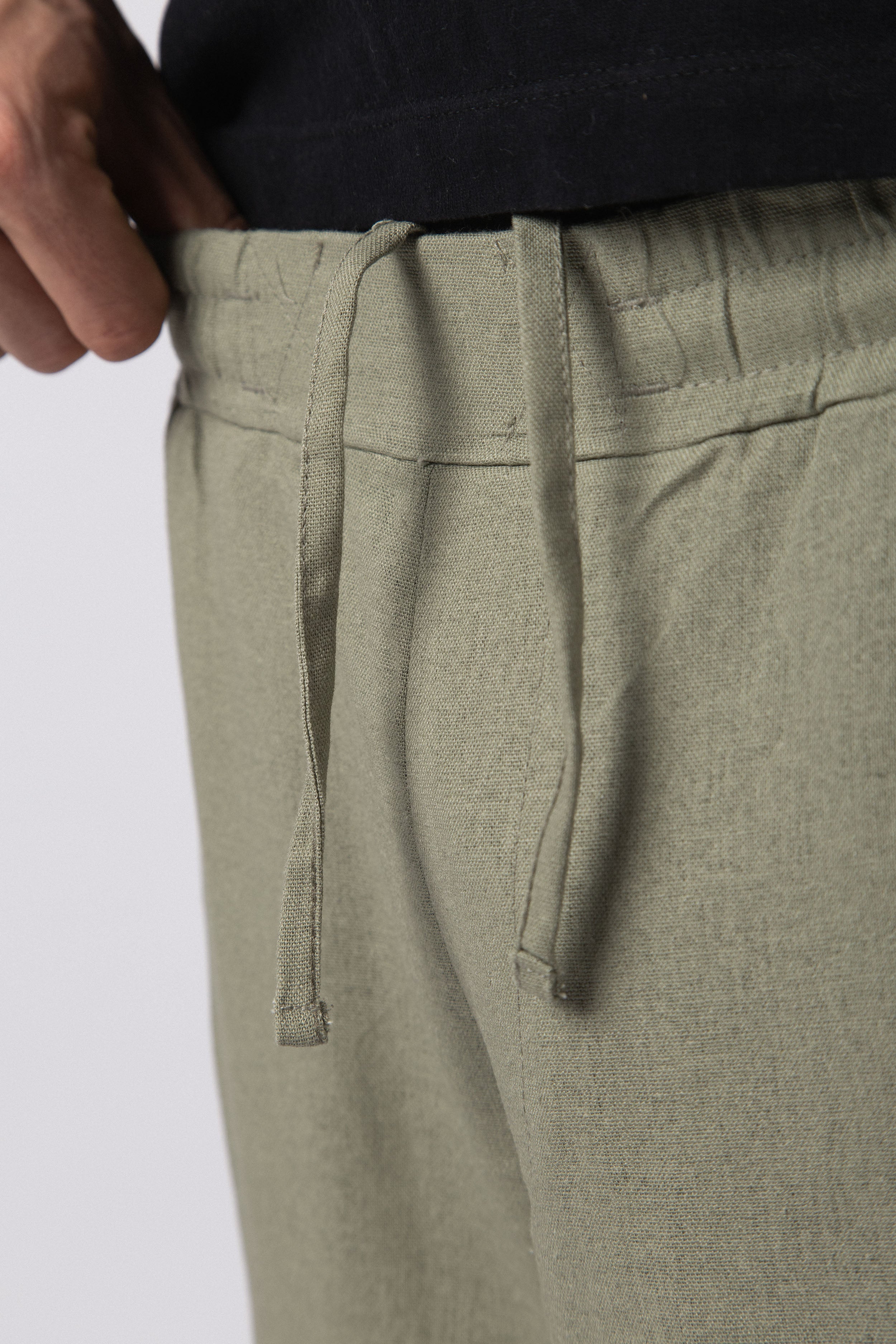 Bermuda Lino Cargo Yuno Militar