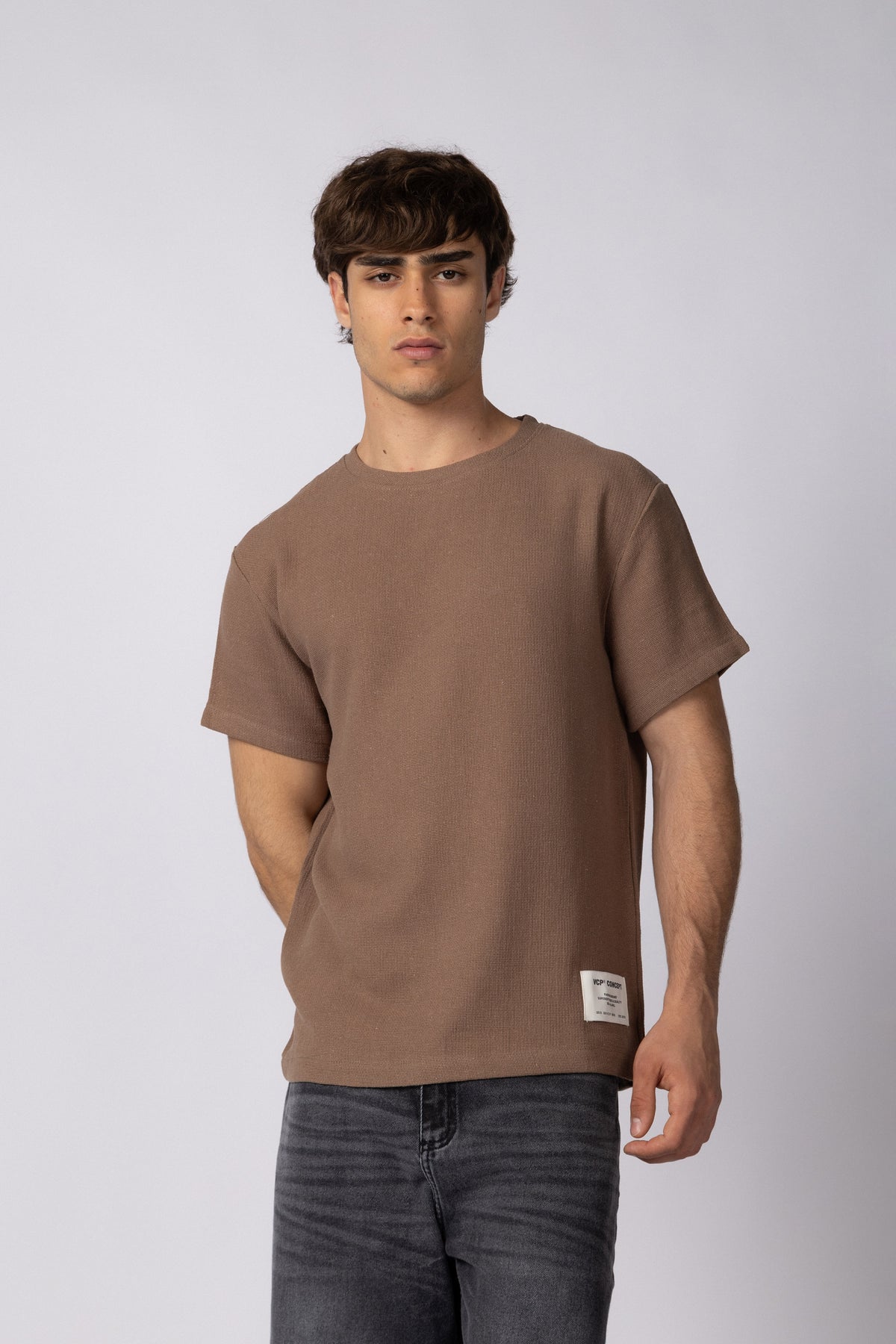 Remera Lino Giel Moka