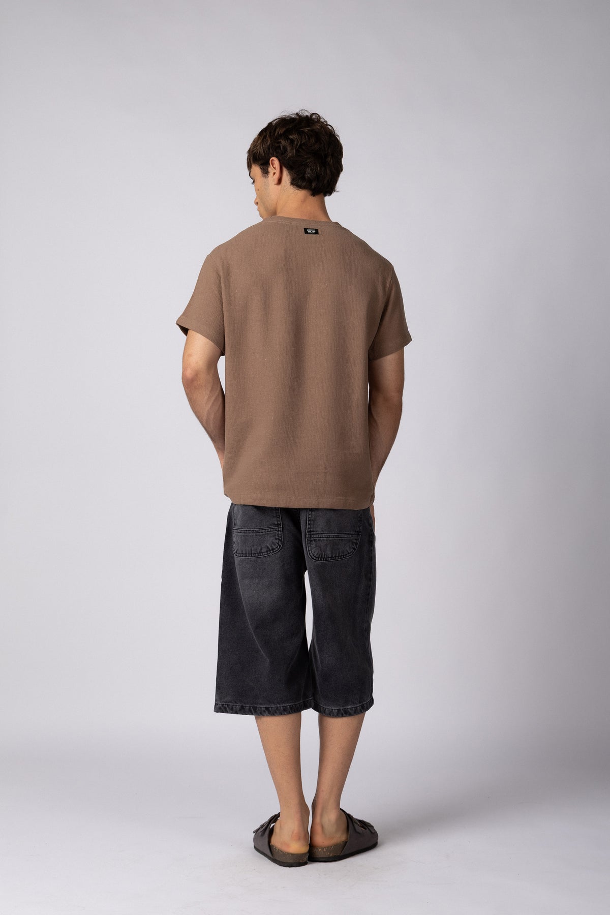Remera Lino Giel Moka