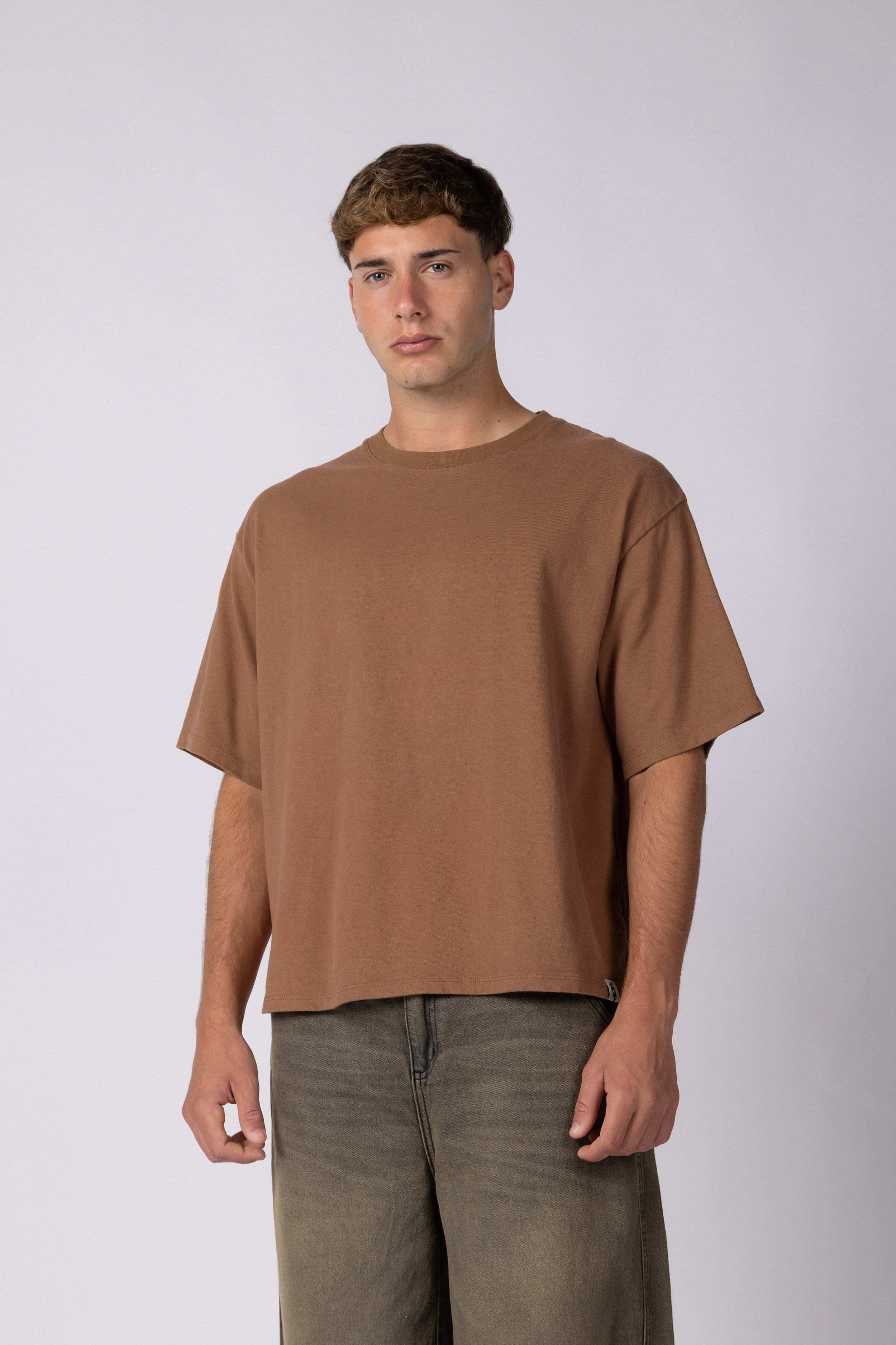 Remera Boxy Zac Moka