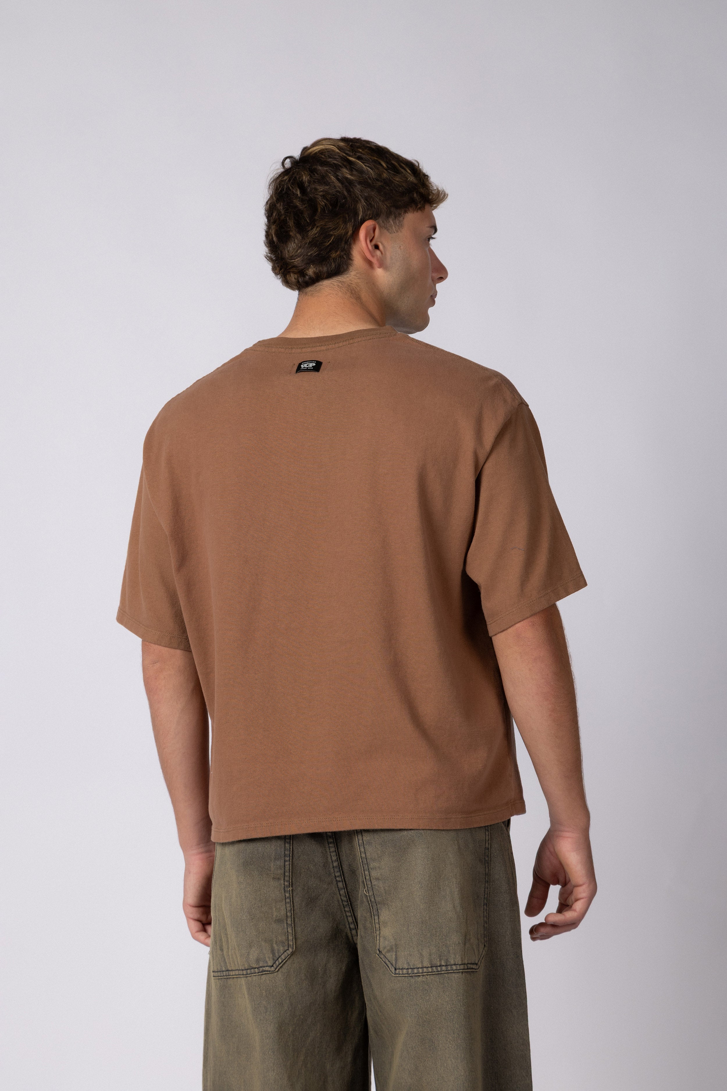 Remera Boxy Zac Moka