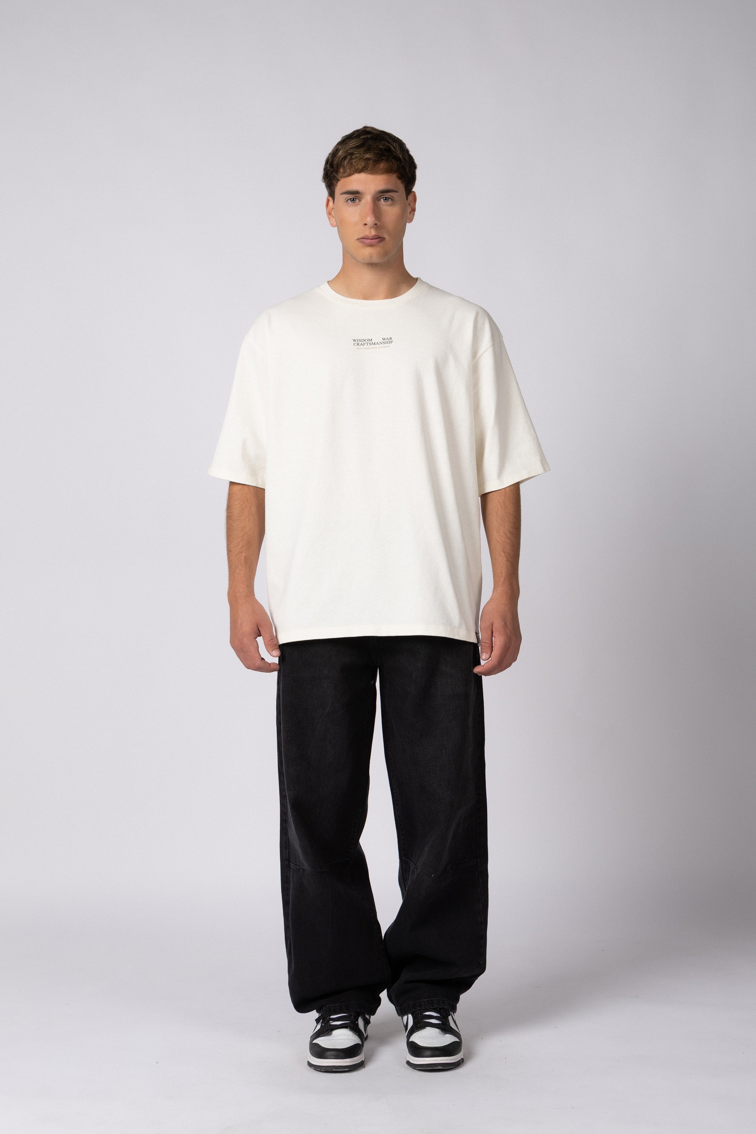 Remera Over Rhy Myth Crudo