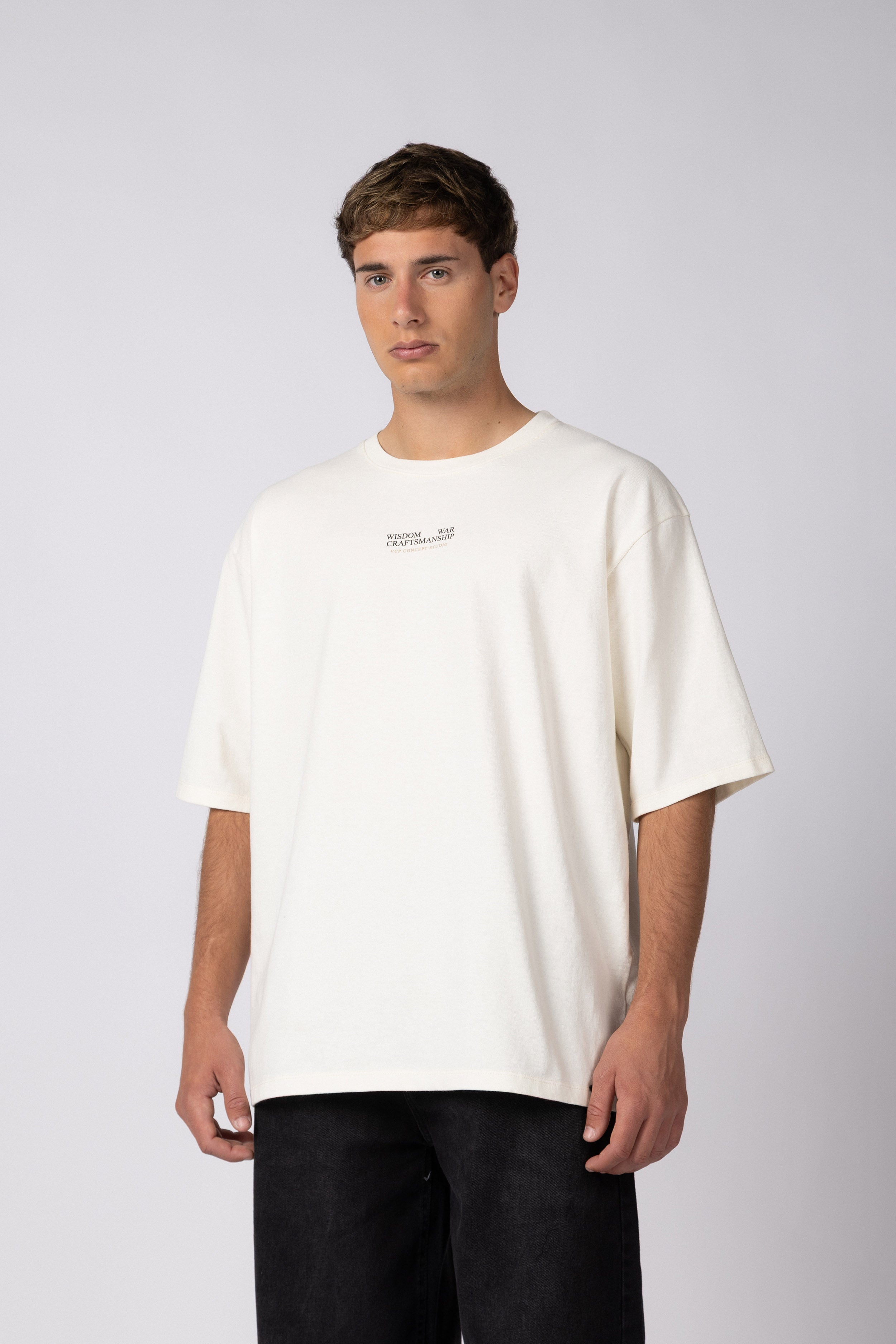 Remera Over Rhy Myth Crudo