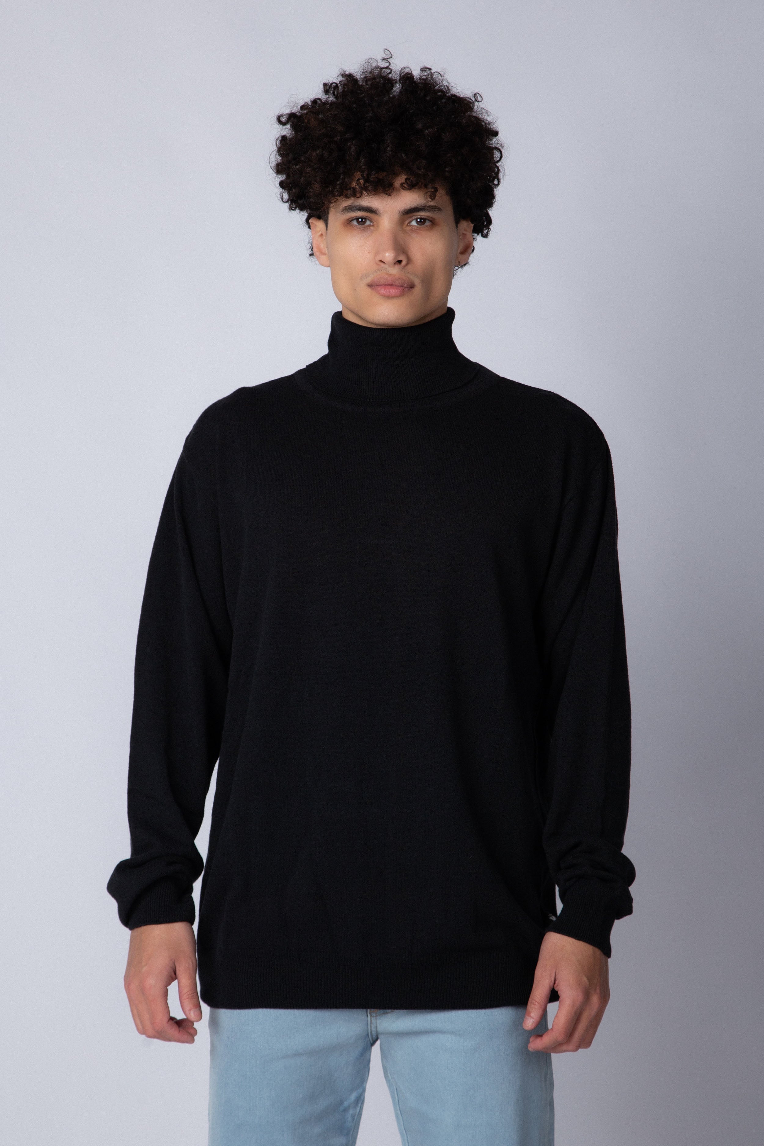 Sweater Polera Paul Negra