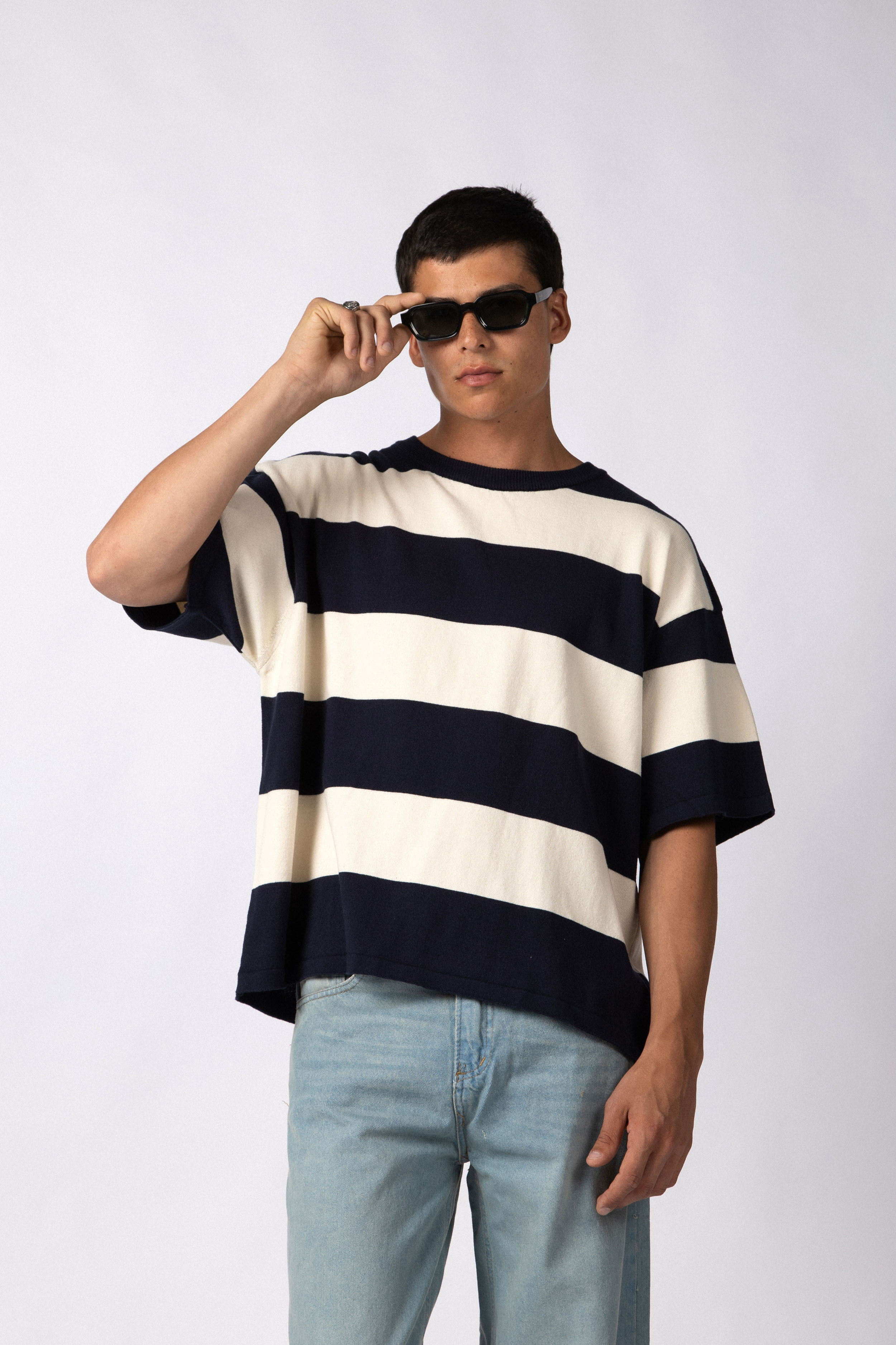 Remera Tejida Quince Navy