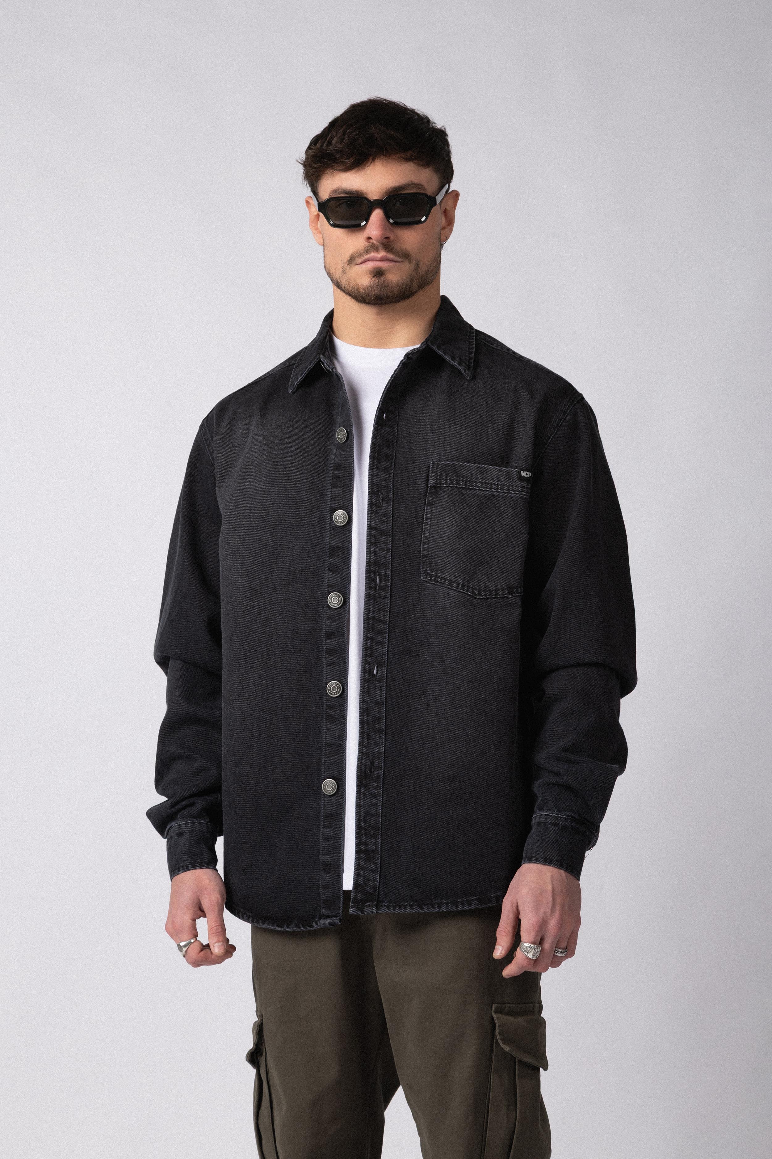 Chaqueta Jean Spruce Negra