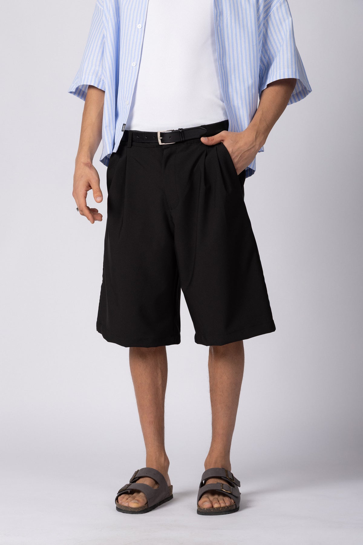 Bermuda Sastrero Baggy Harlow Negra
