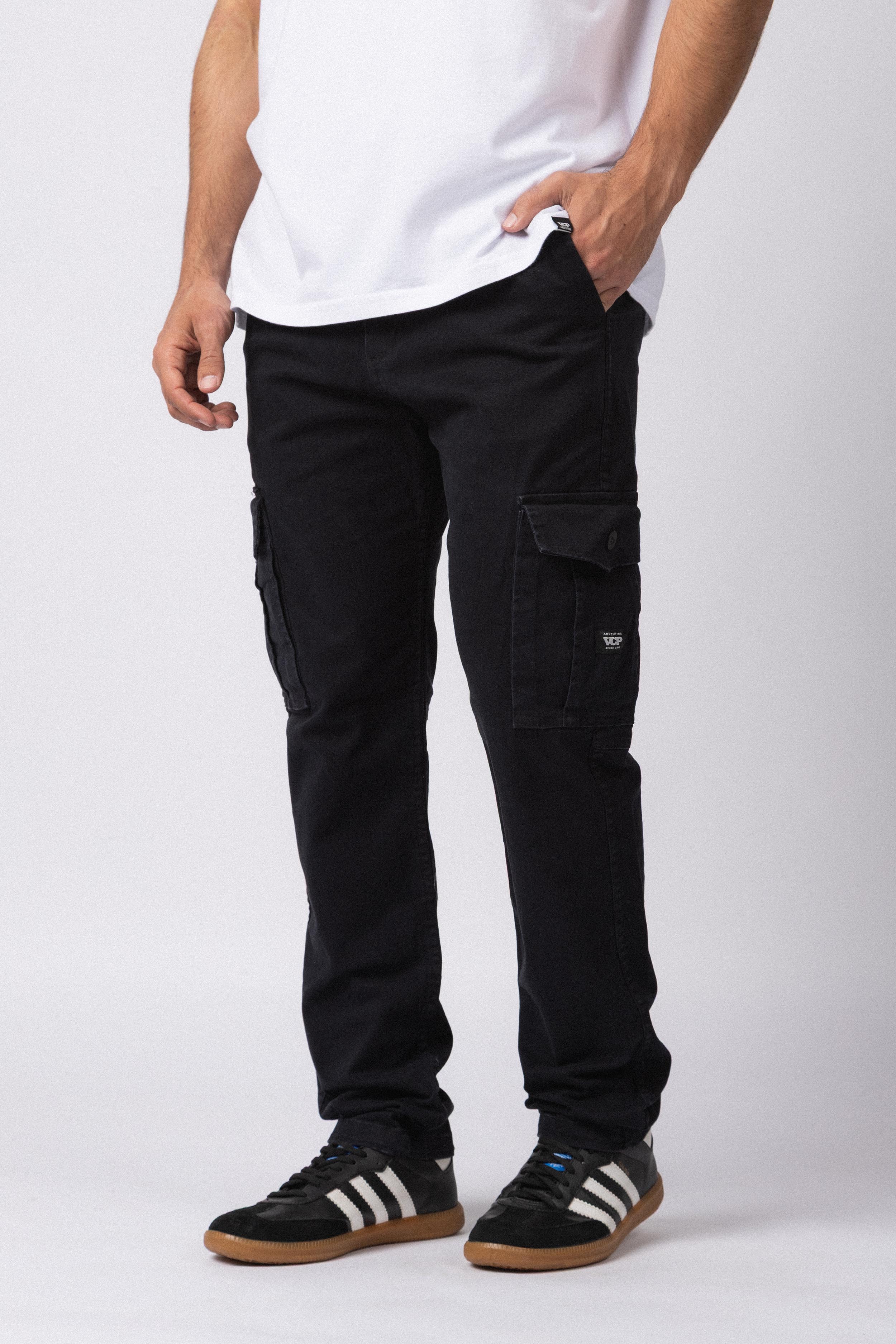 Pantalón Cargo Trail Negro