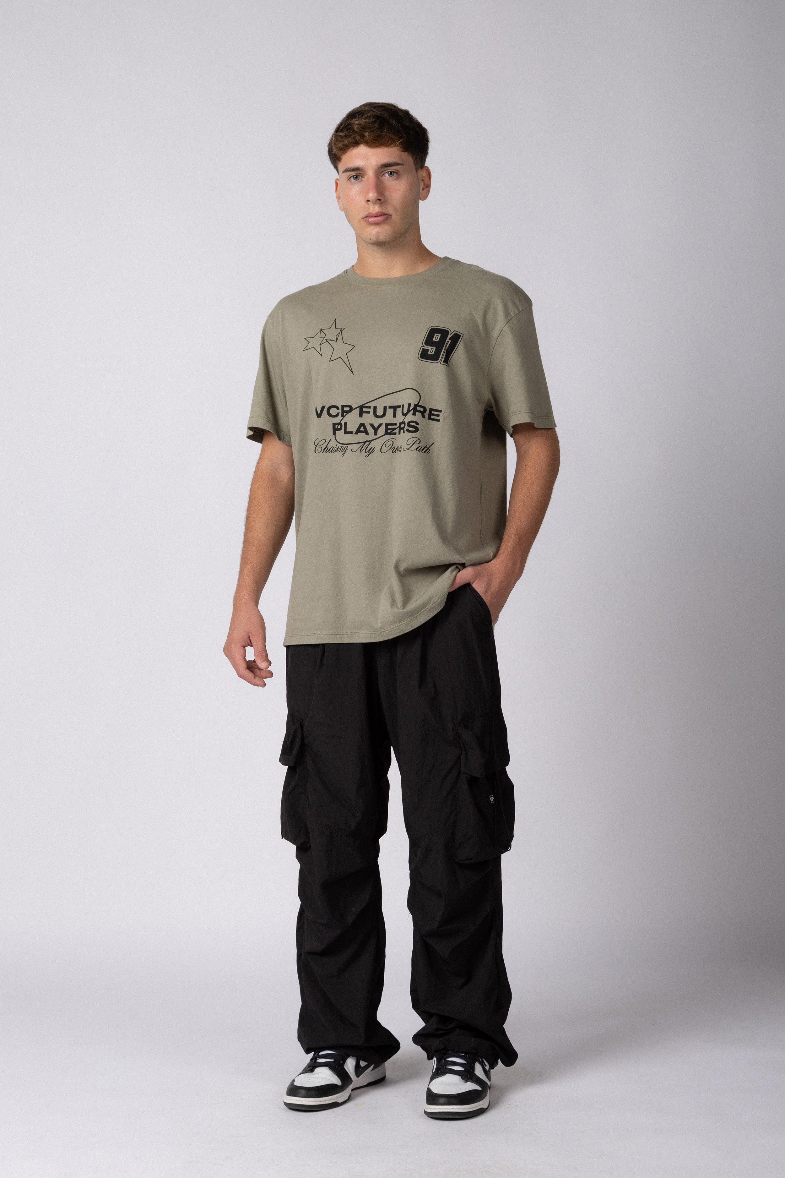 Pantalon Cargo Baggy Hardy Negro