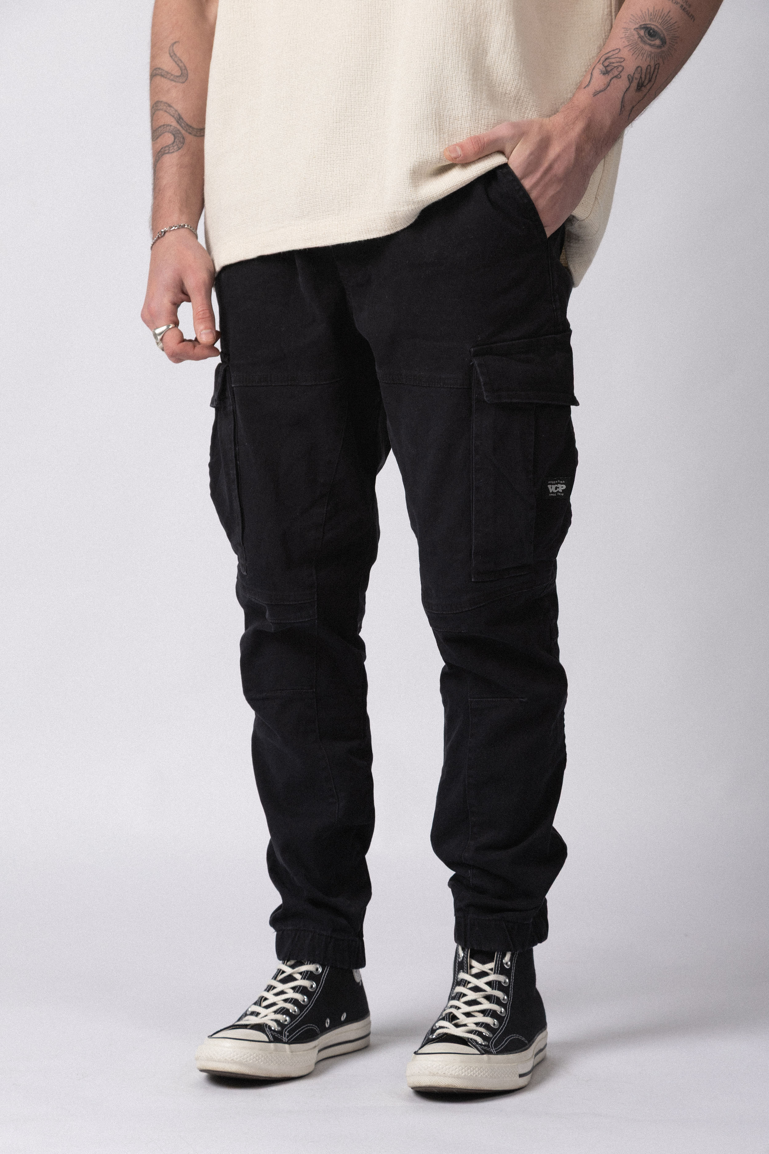 Jogger Cargo Comet Negro