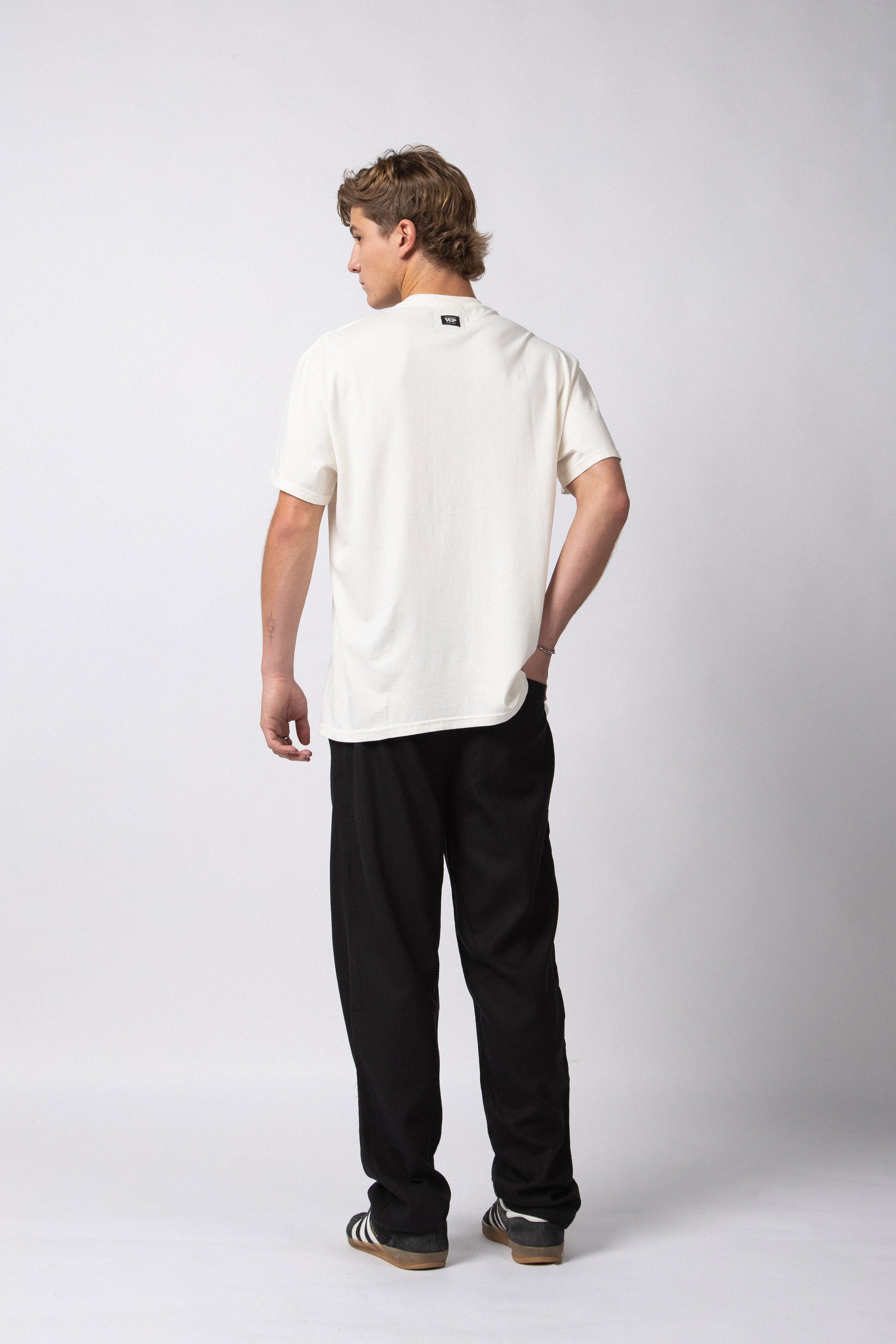 Pantalon Lino Trion Negro