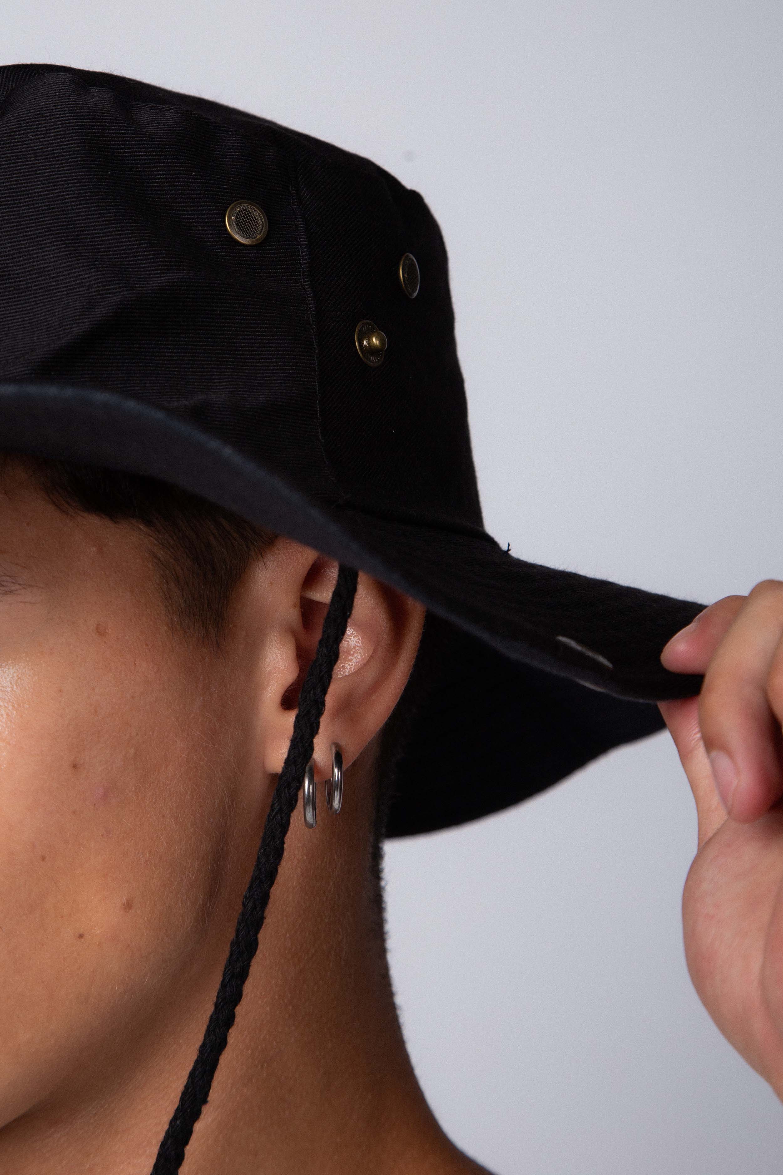 Gorro Sombrero Aus Falls Negro