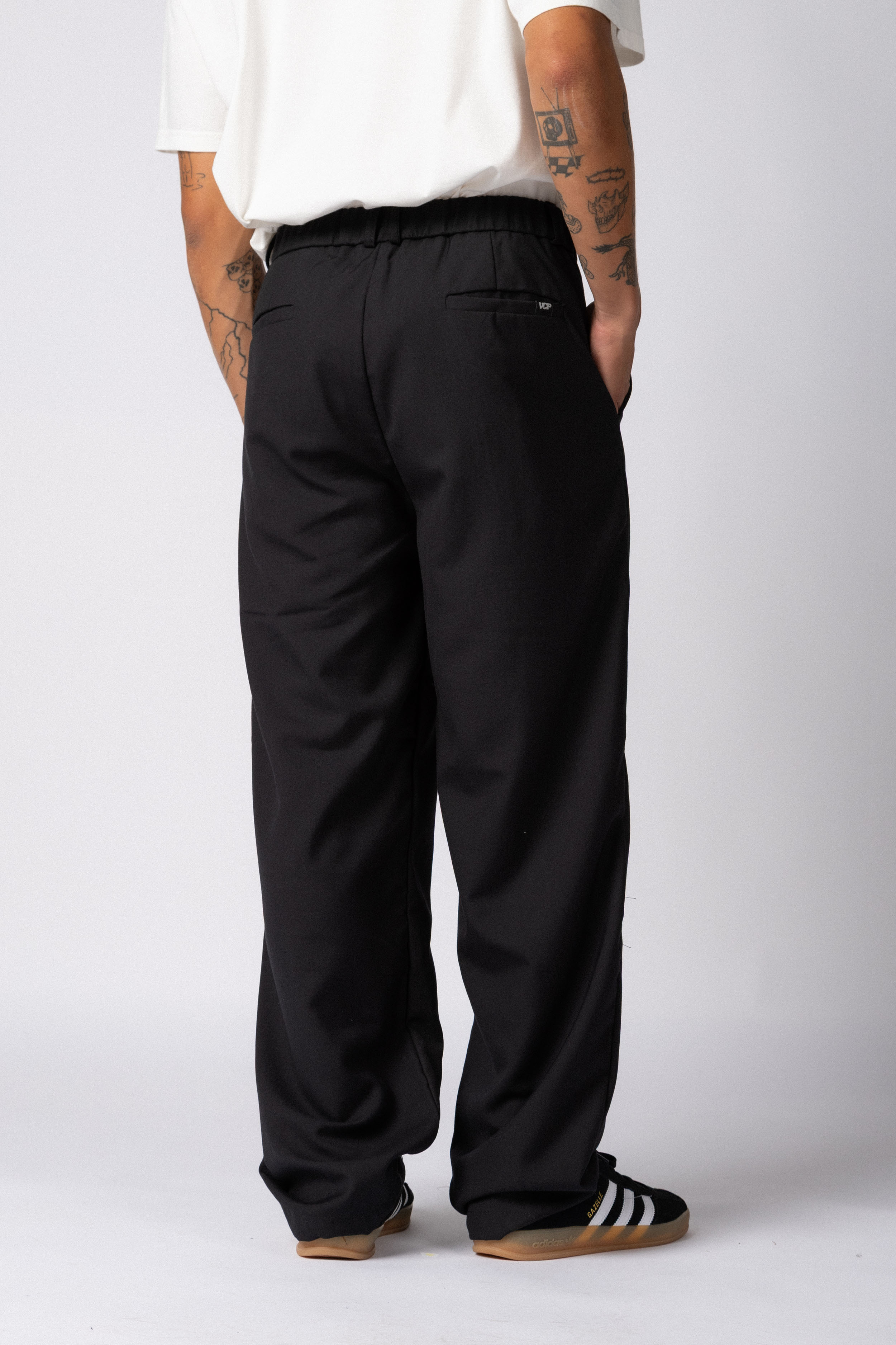 Pantalon Sastrero Baggy Drey Negro