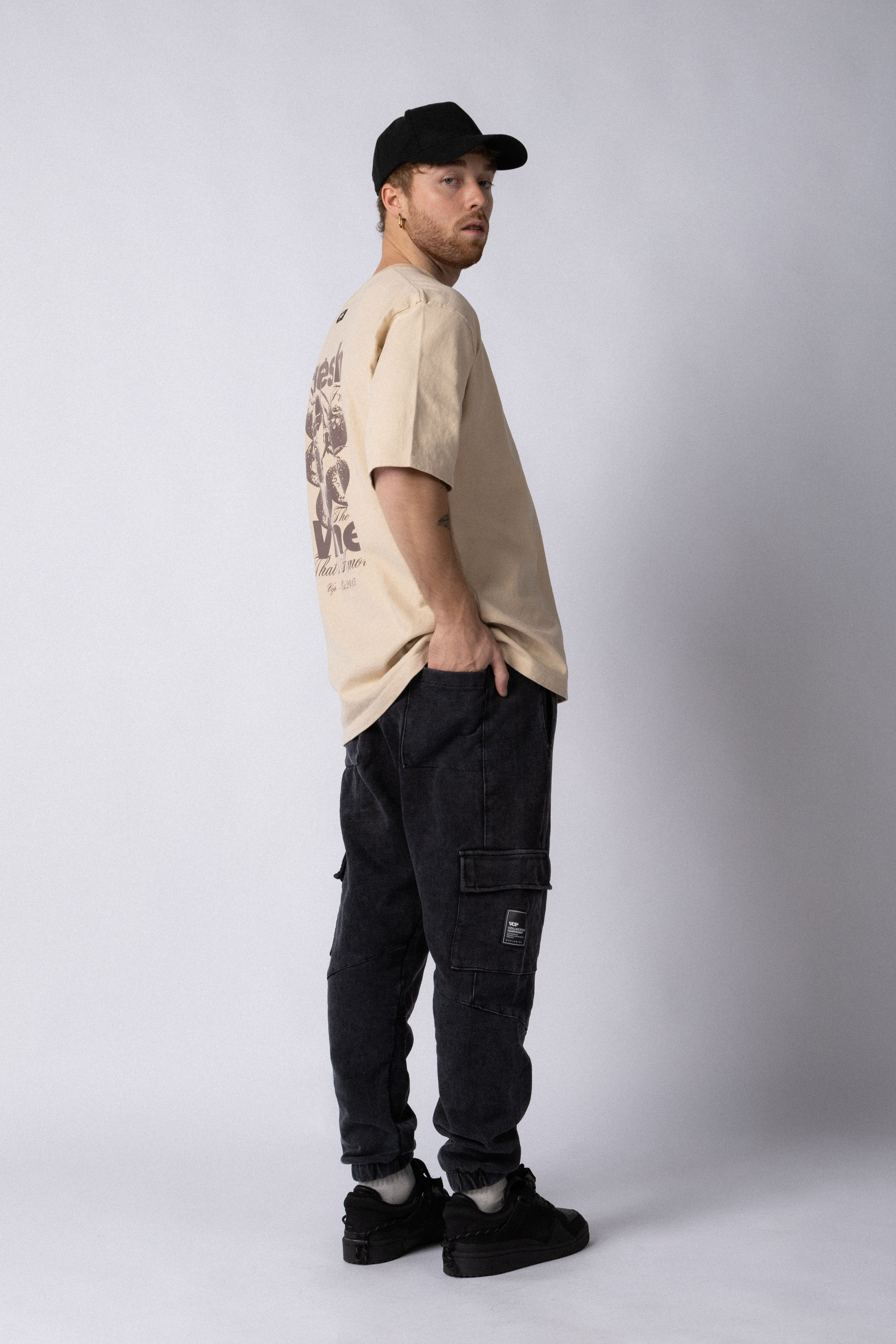 Jogger Cargo Ember Negro
