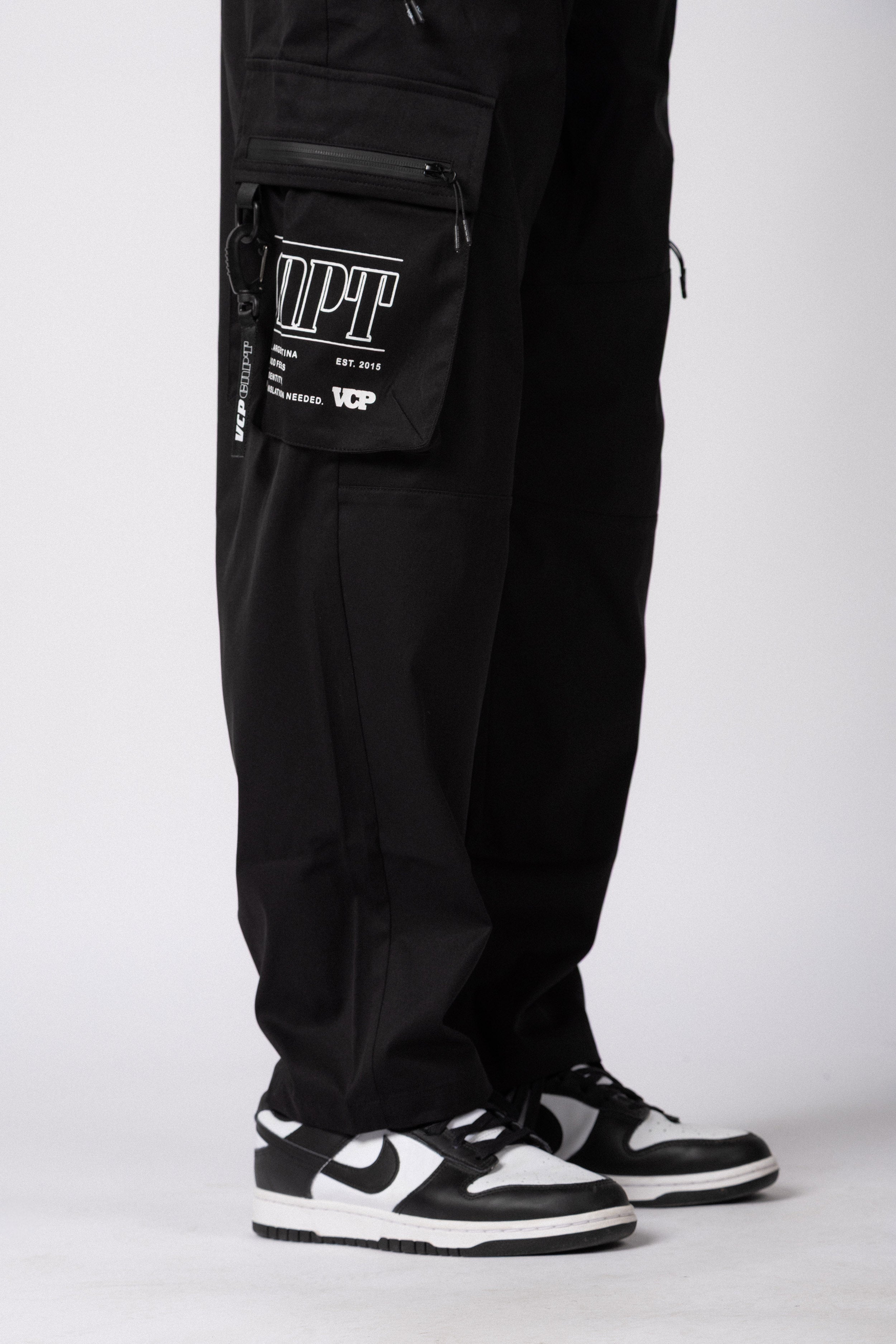 Pantalon Cargo Strik Negro