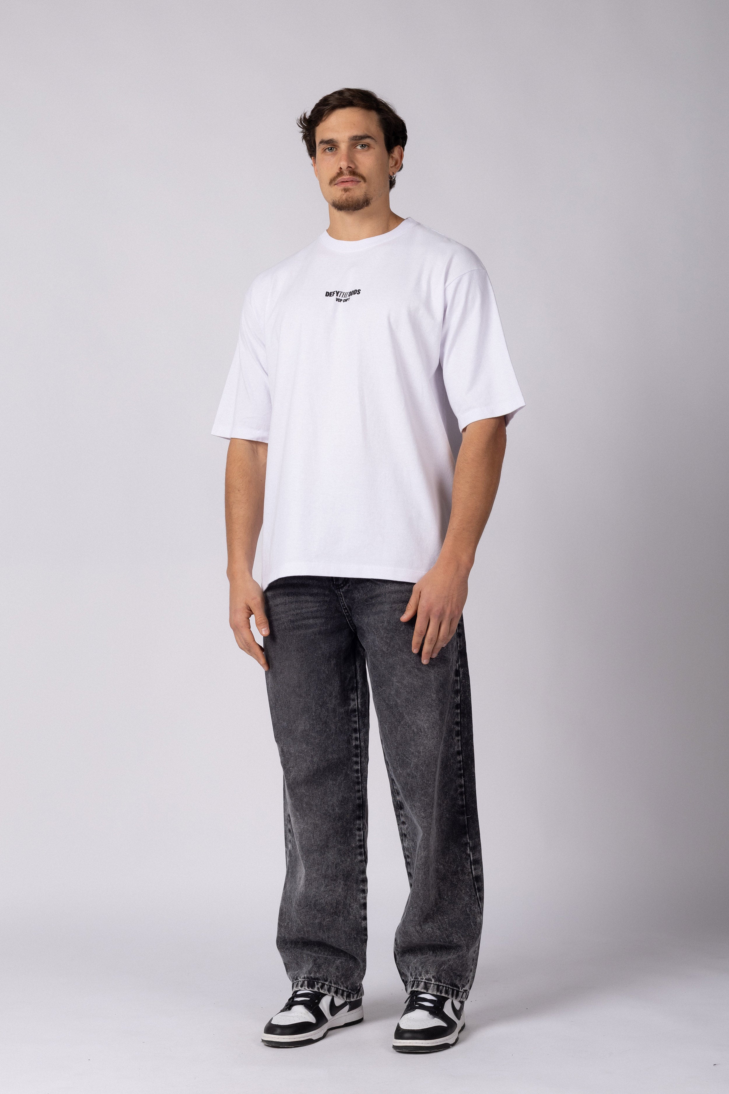 Remera Over Rhy Odds Blanca