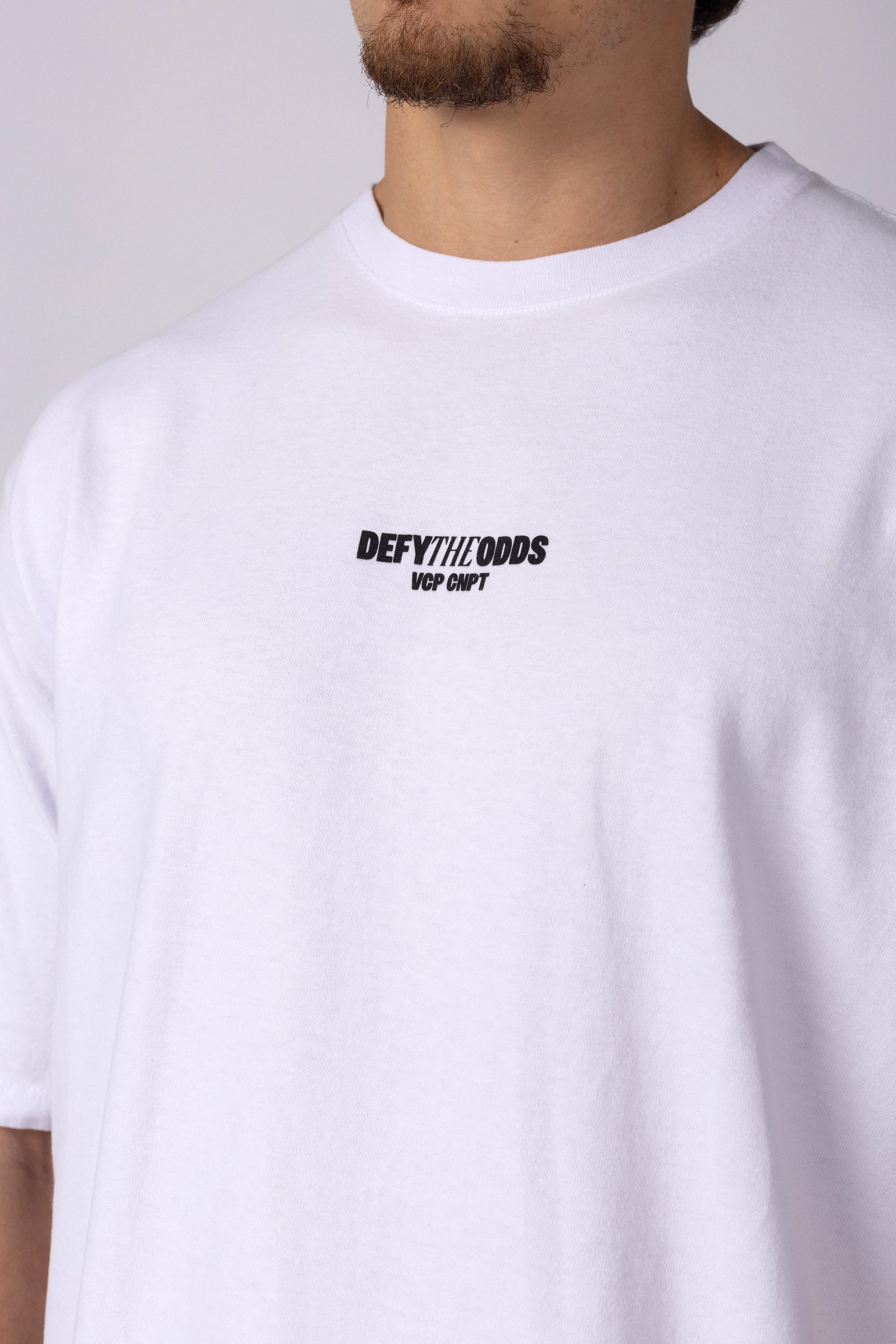 Remera Over Rhy Odds Blanca