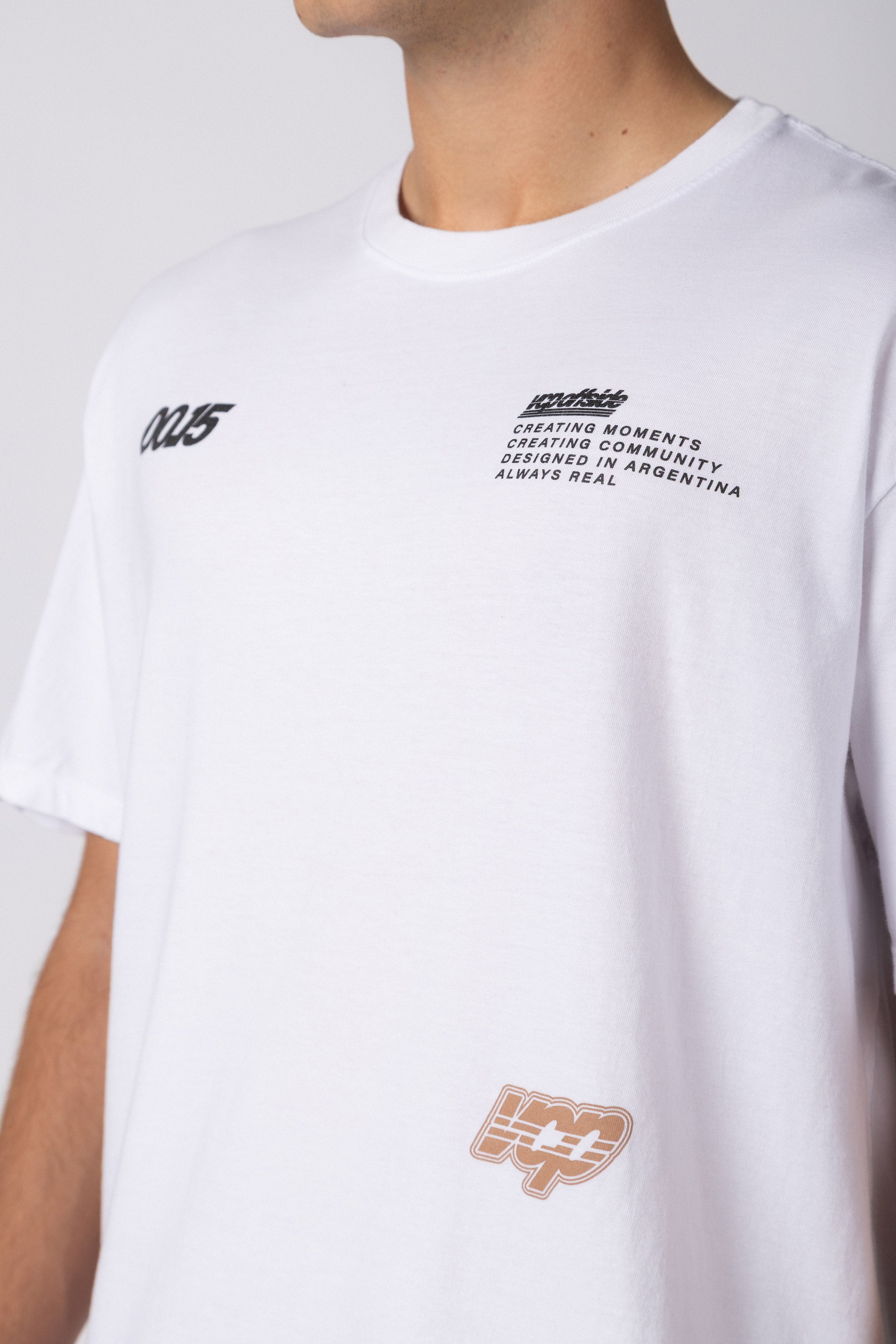 Remera RGL Offside Blanca