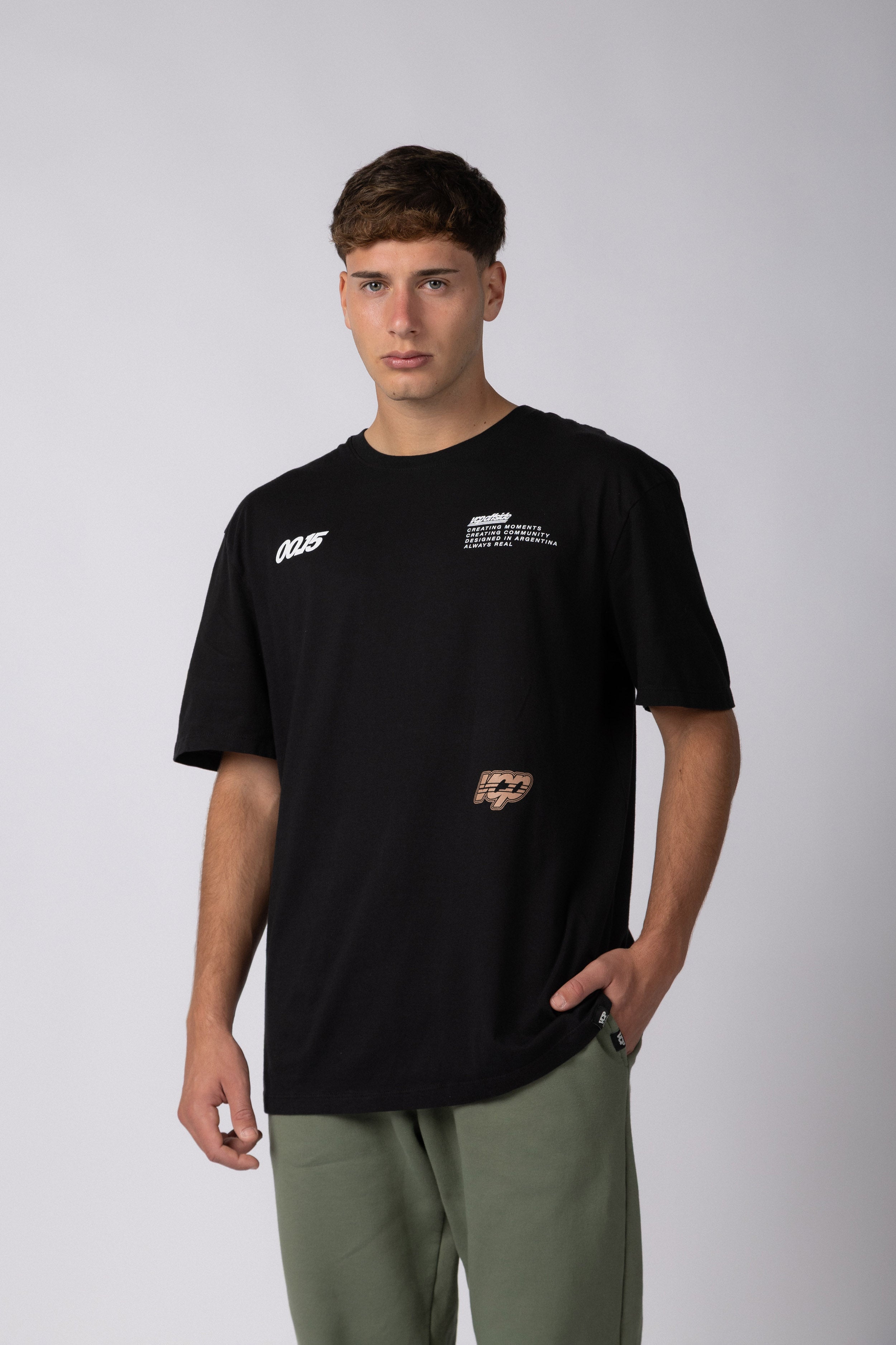 Remera RGL Offside Negra