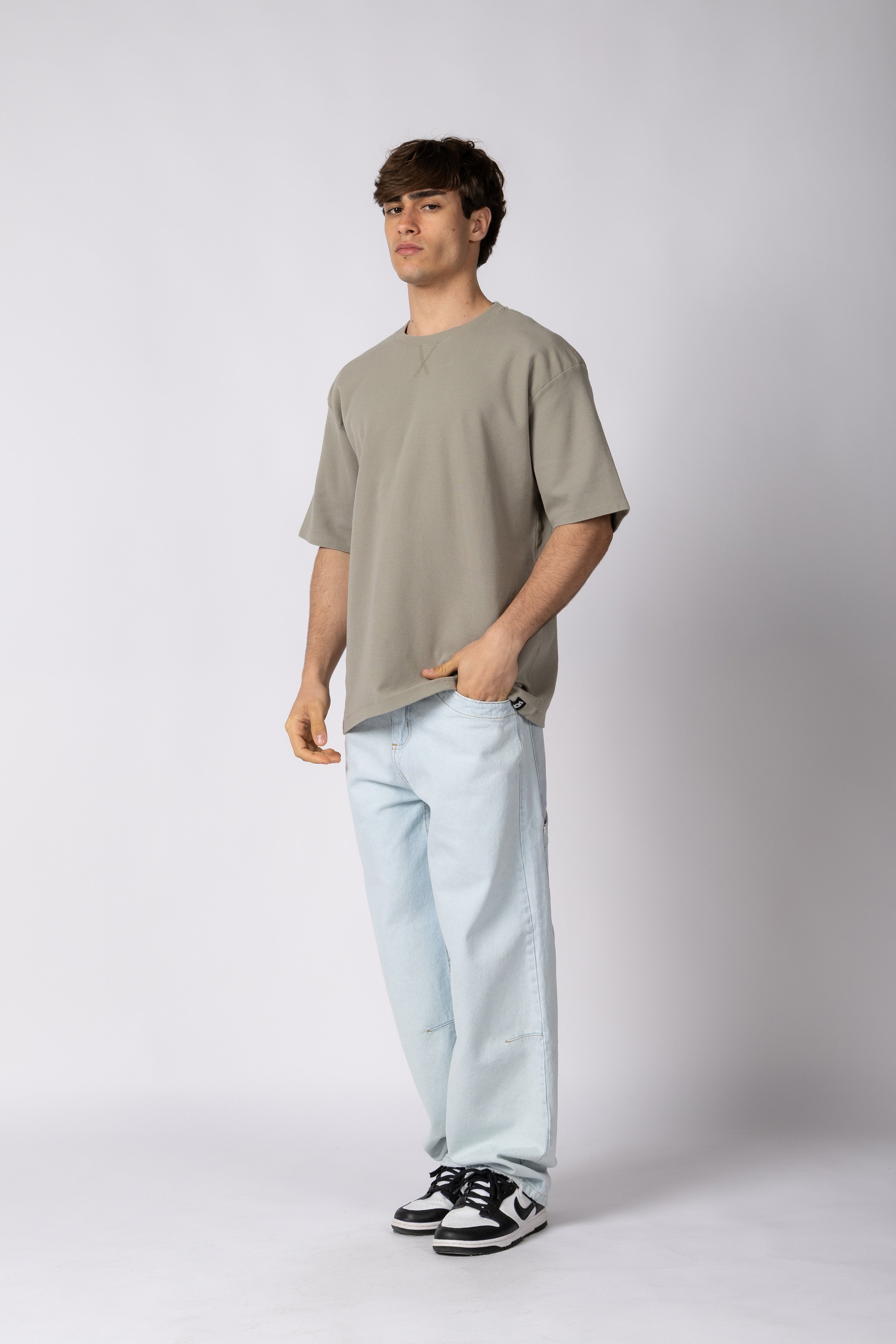 Remera Over Fylo Oliva