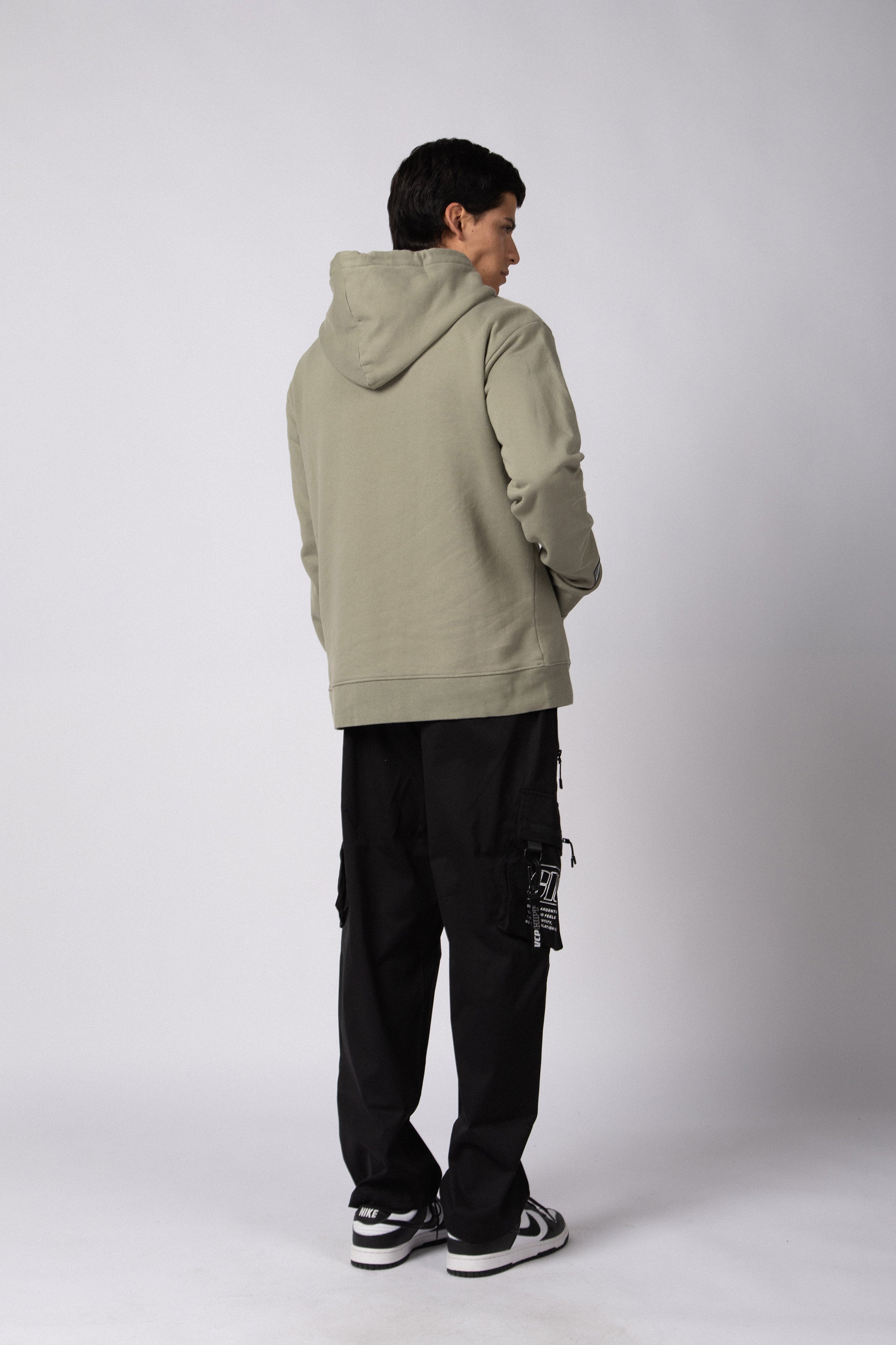 Buzo Canguro Dew Oliva