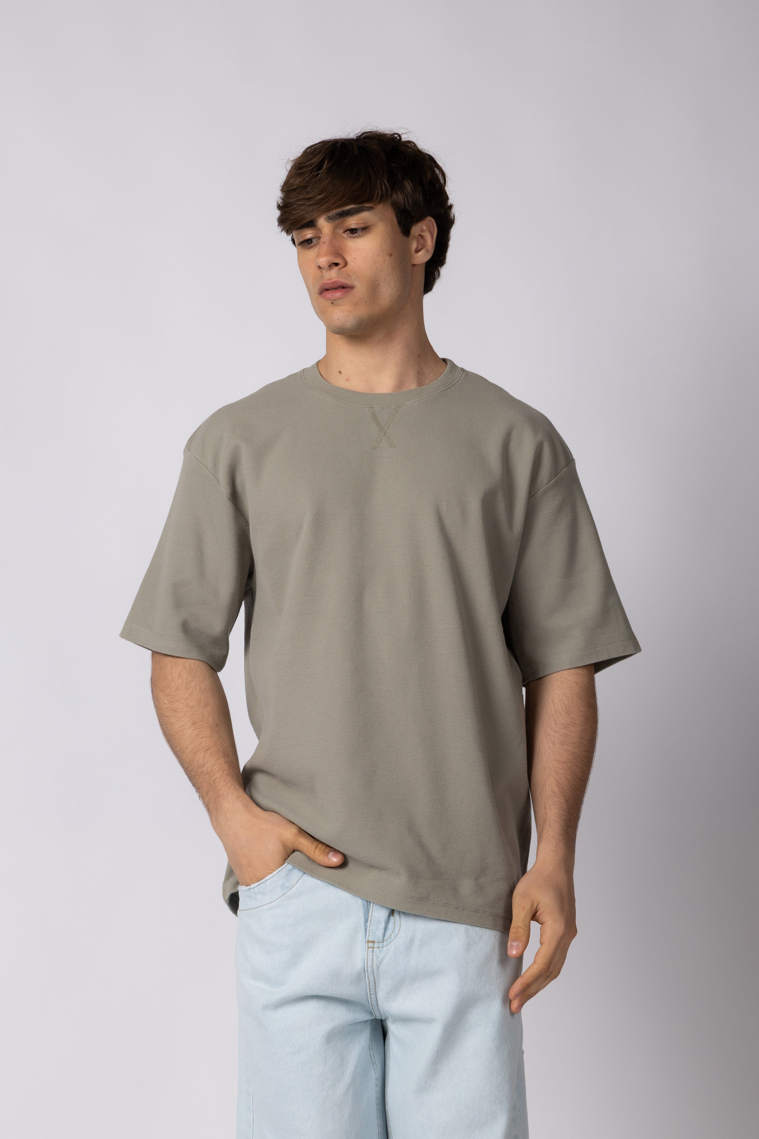 Remera Over Fylo Oliva