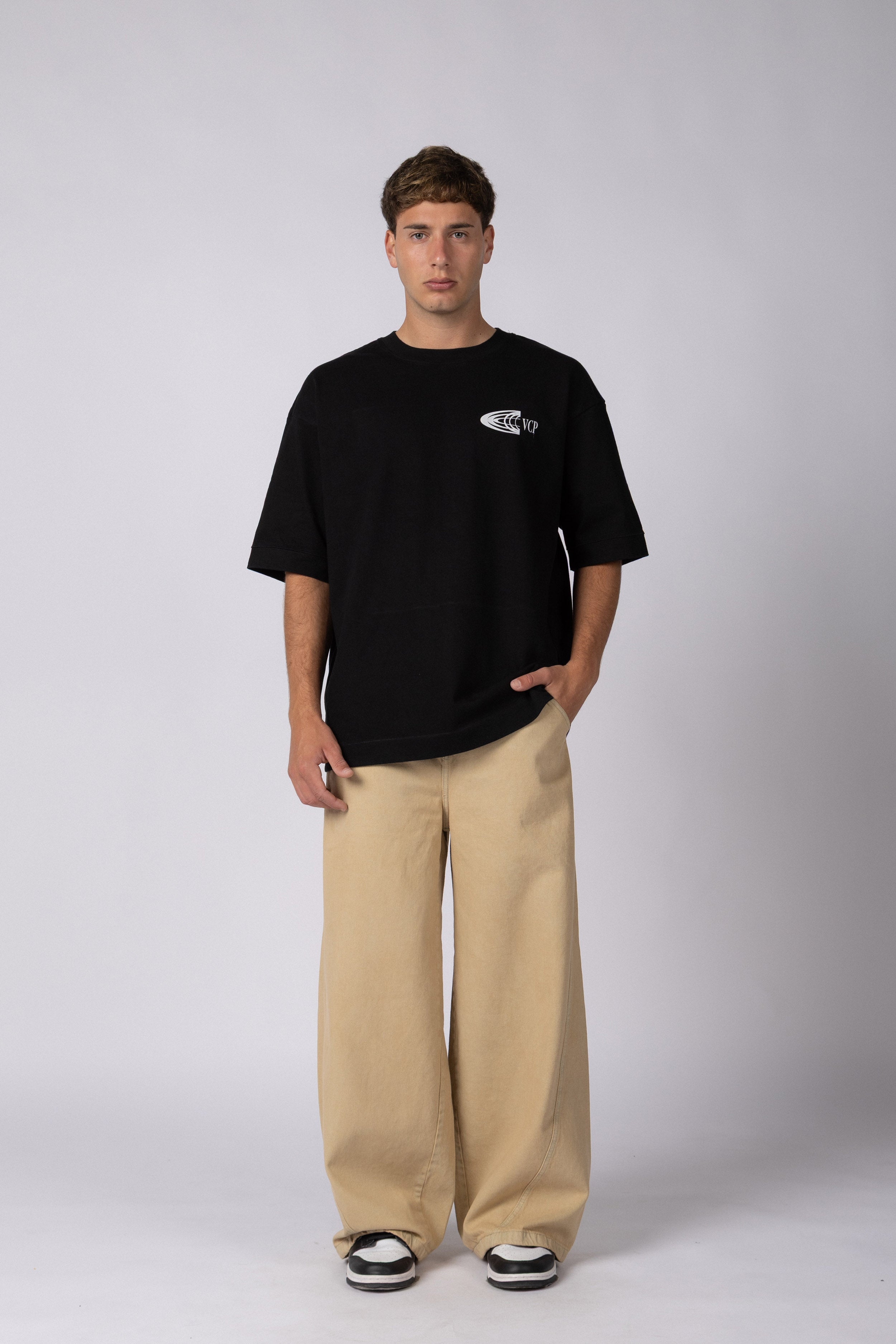 Jean Baggy Tronk Oxid Blue