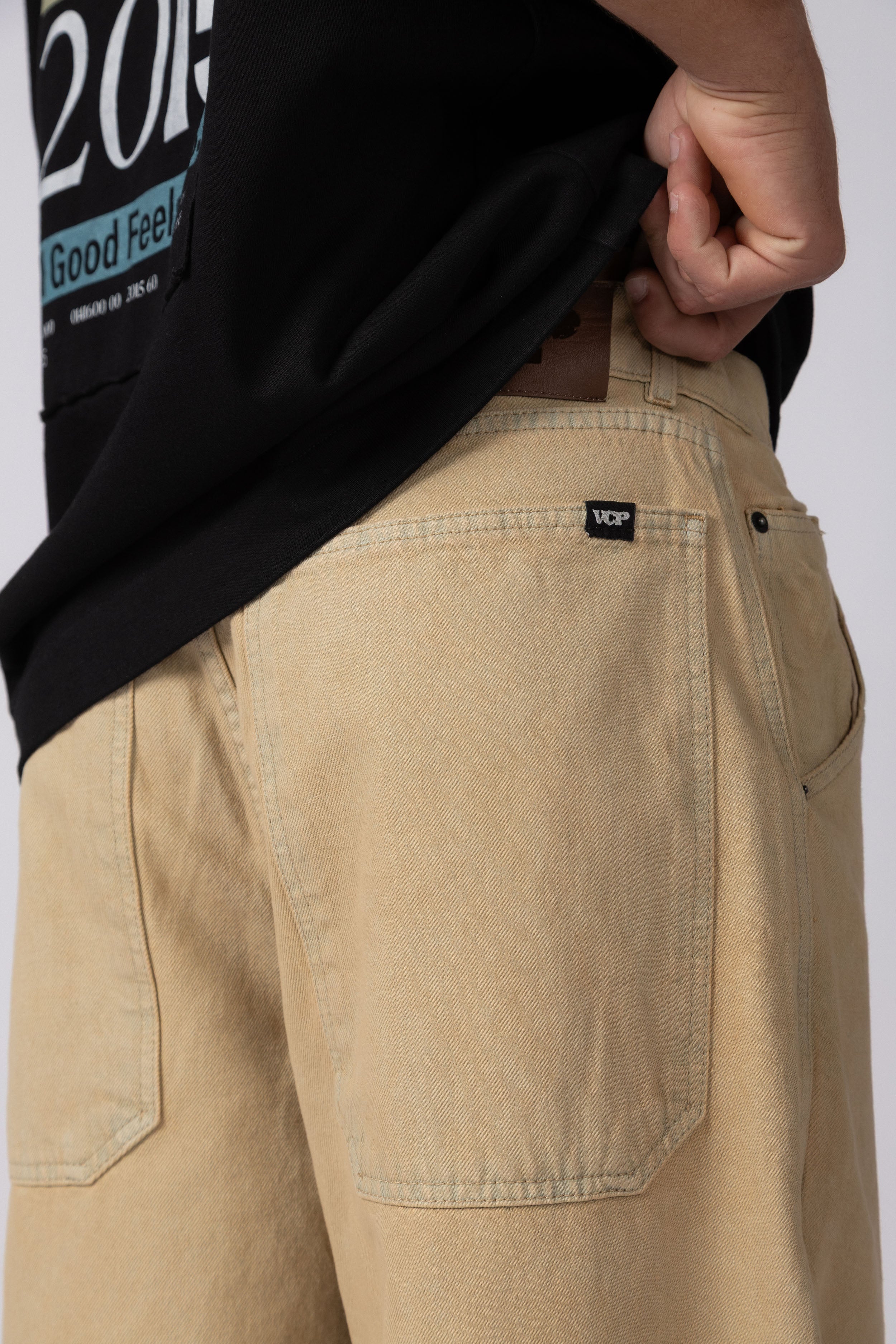 Jean Baggy Tronk Oxid Blue