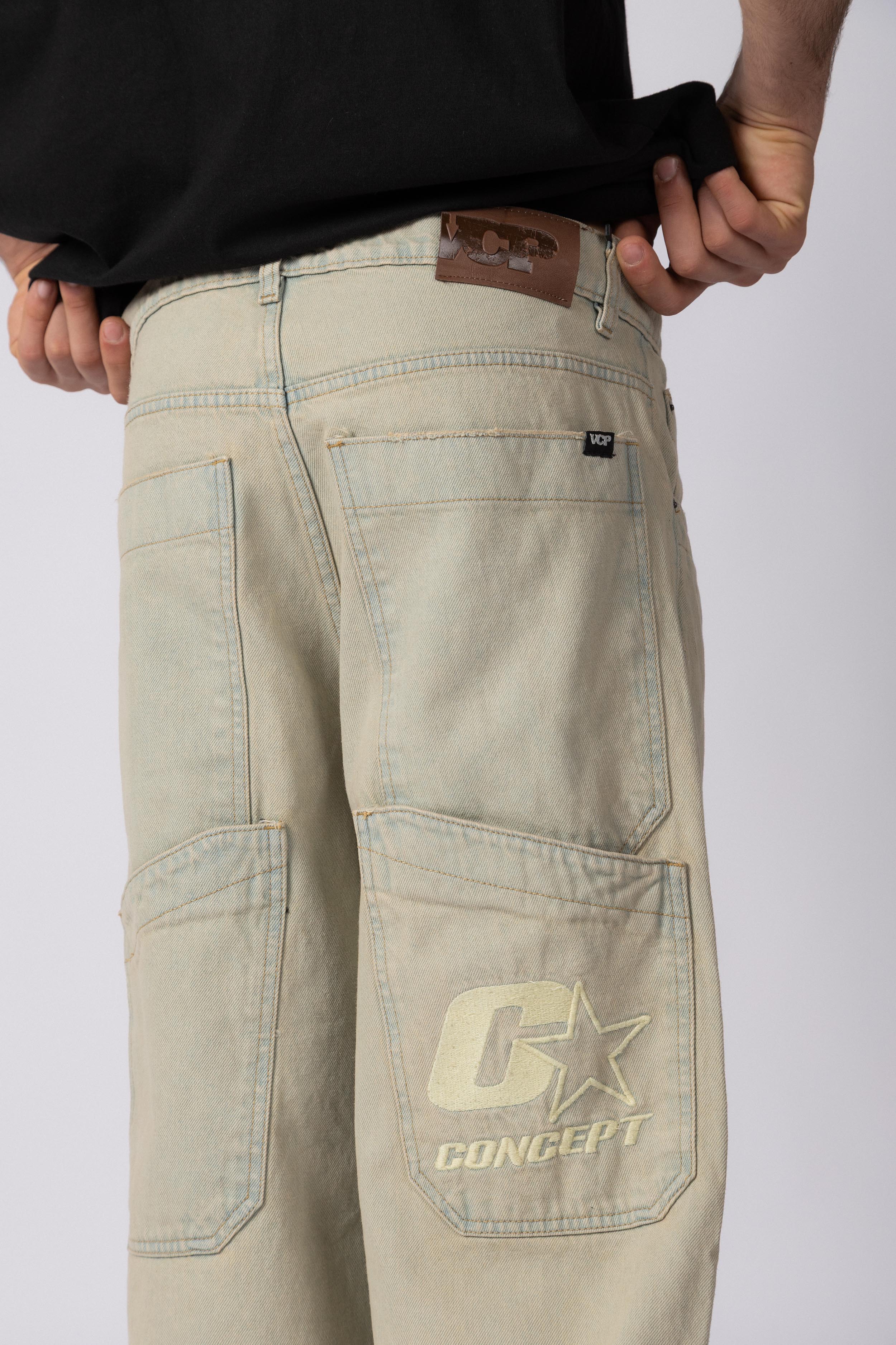 Jean Baggy Frox Oxid Blue