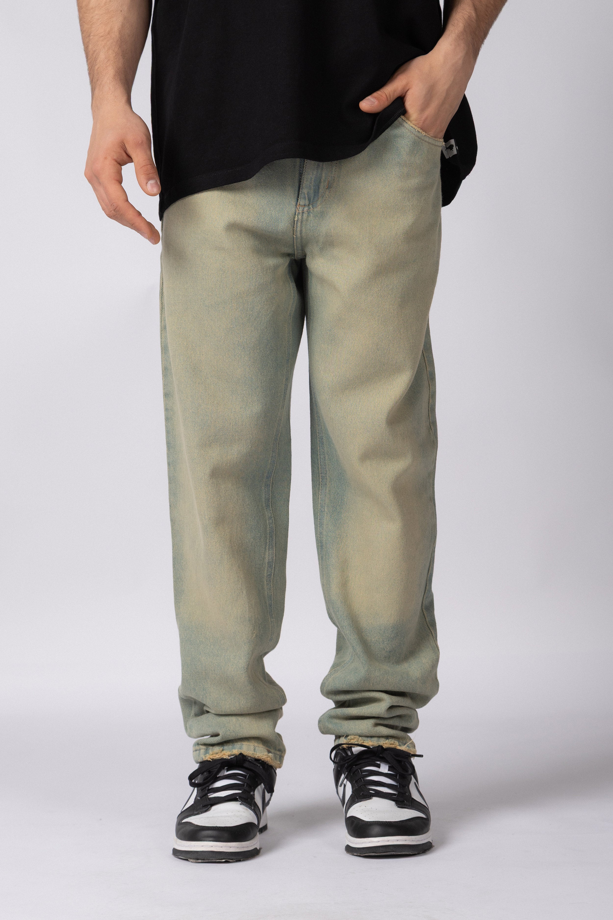 Jean Mom Turb Oxid Blue