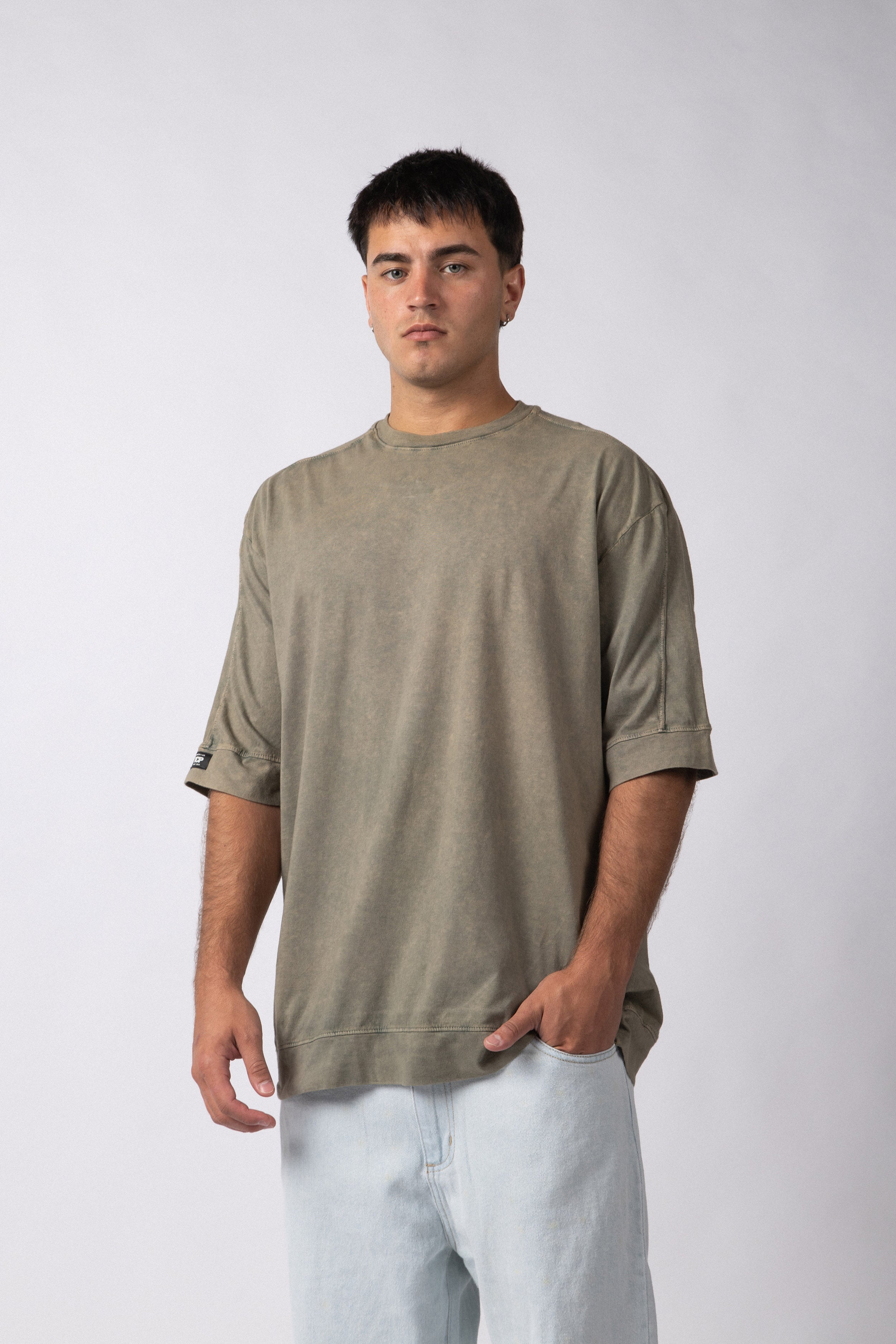 Remera Over Vorn Oxido