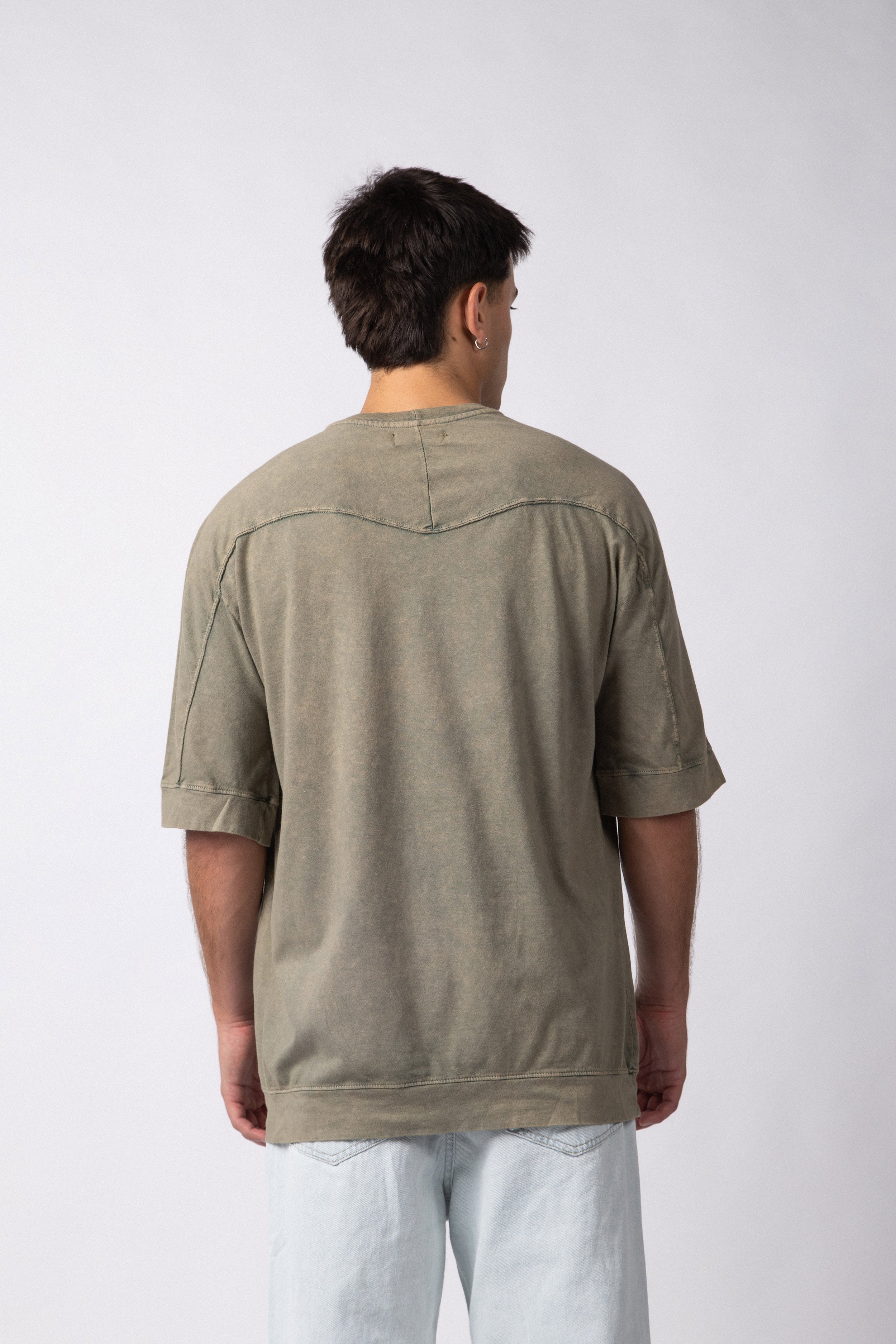 Remera Over Vorn Oxido