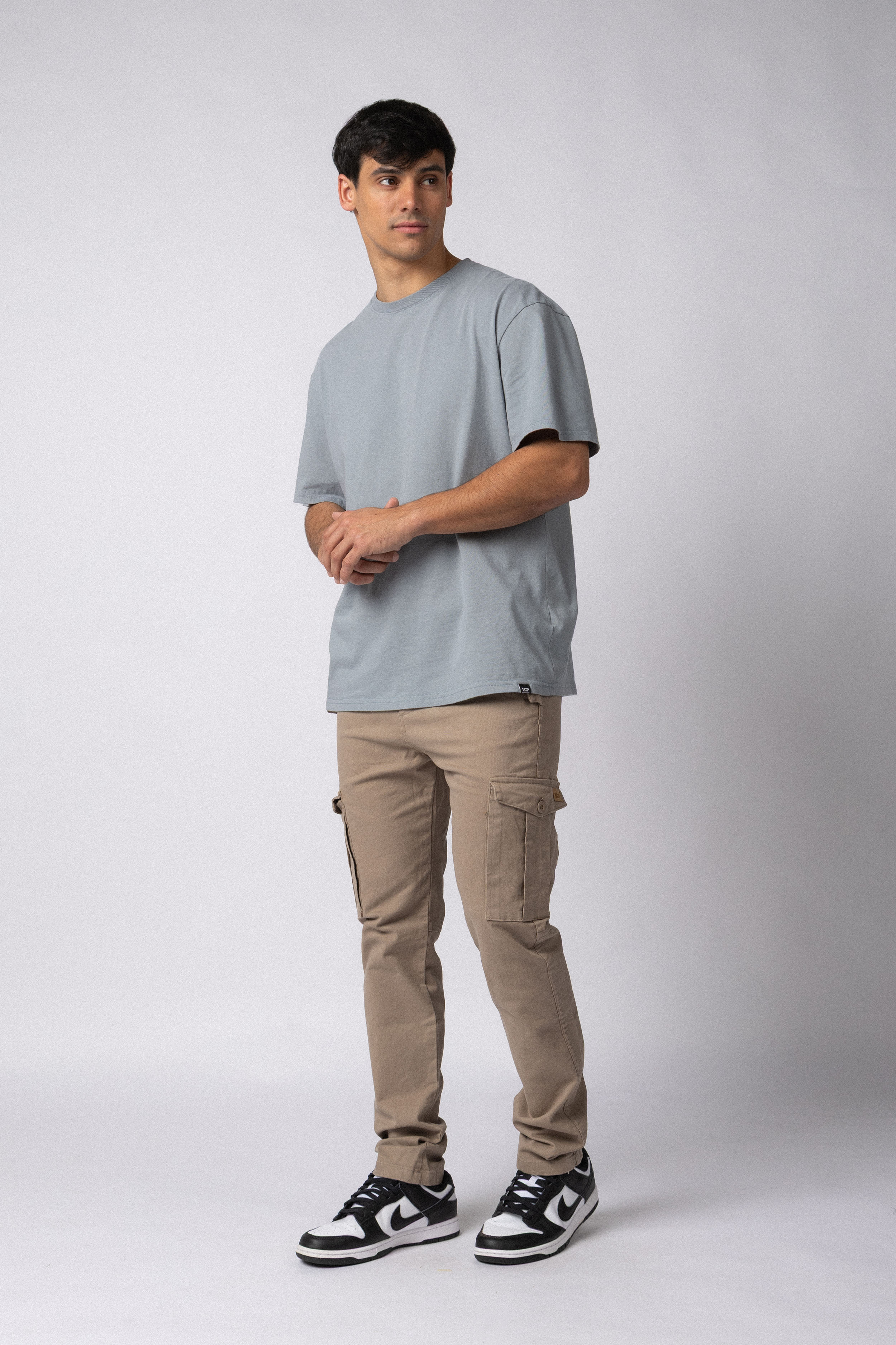 Pantalón Cargo Quant Beige