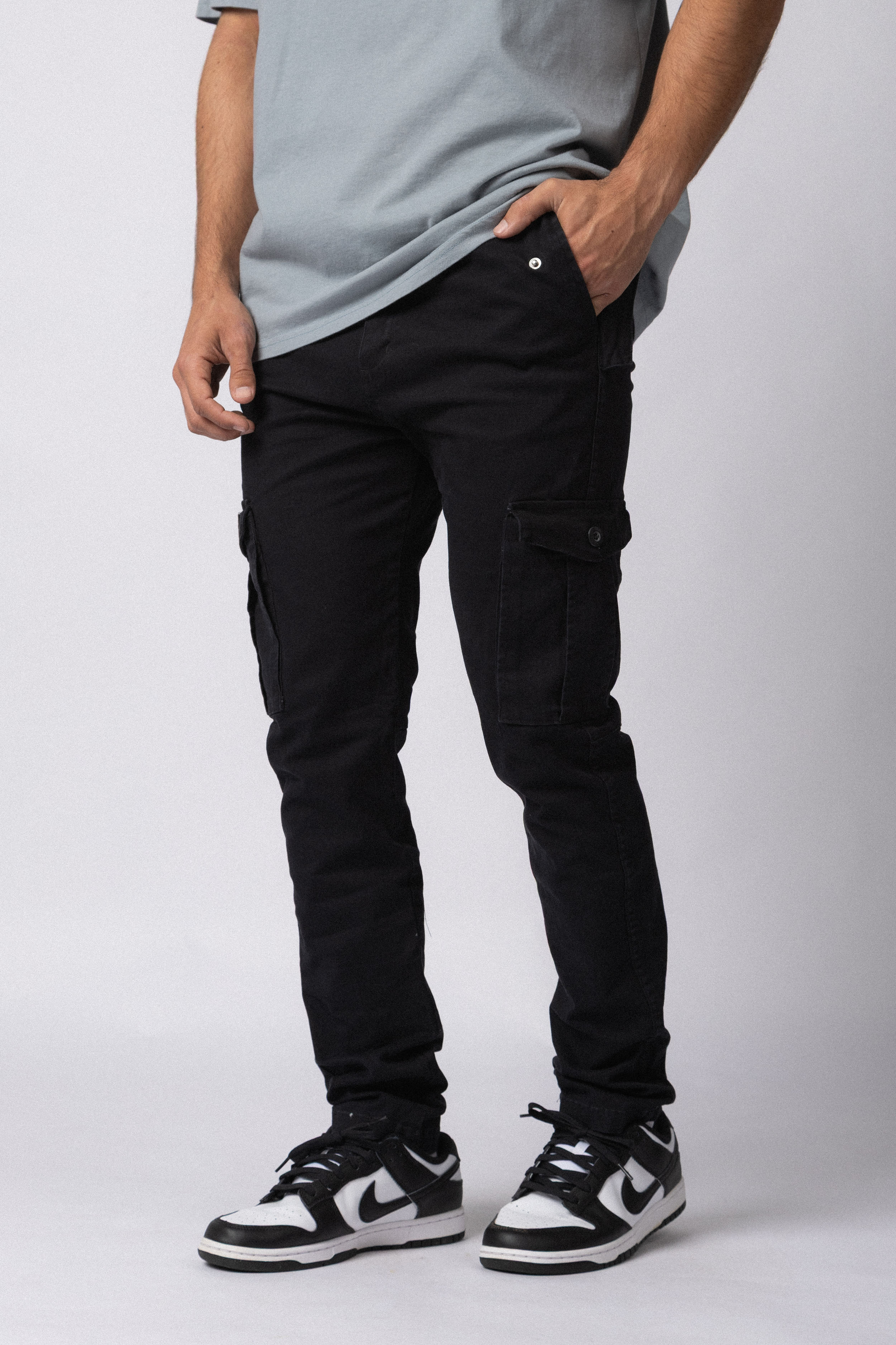 Pantalón Cargo Quant Negro