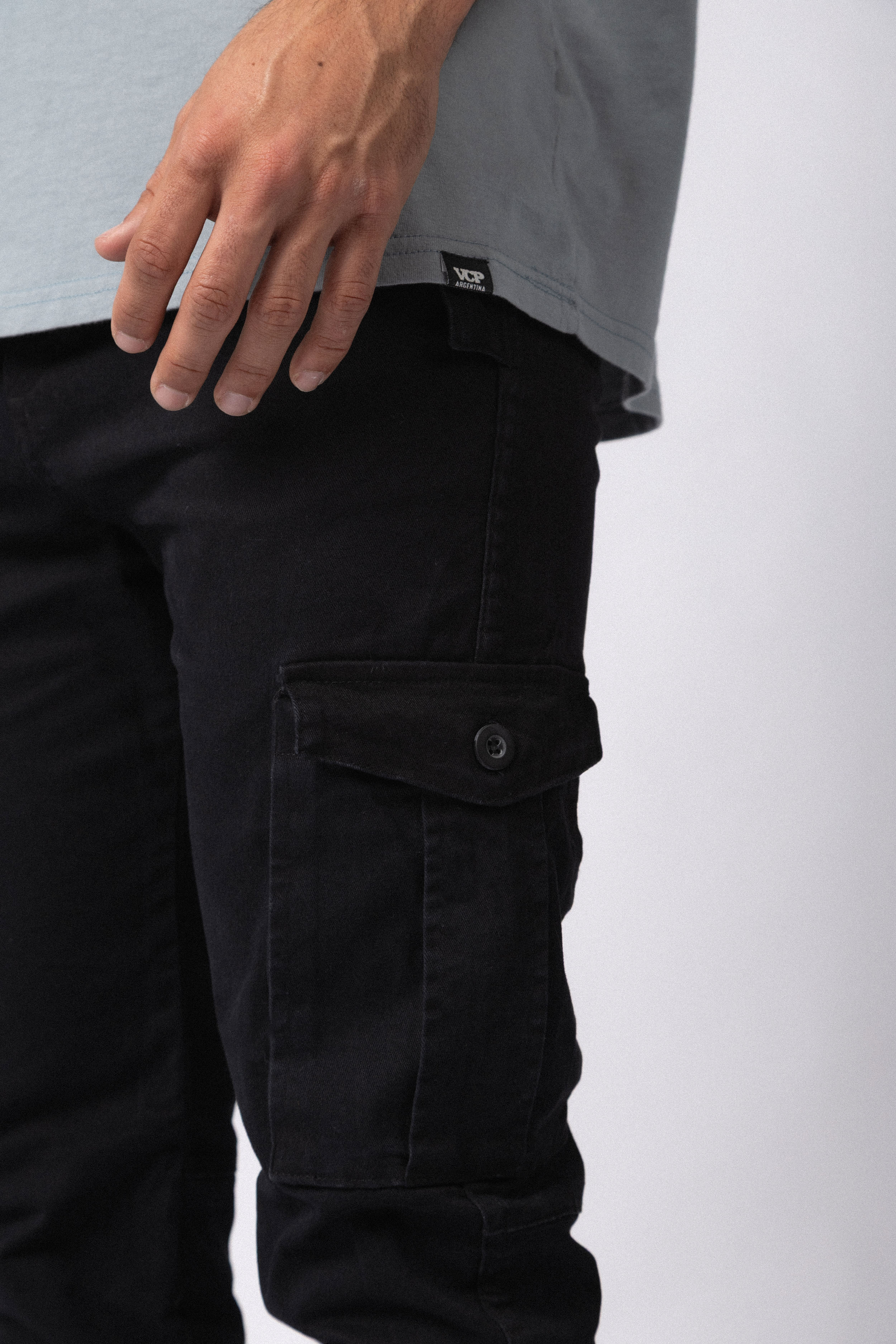 Pantalón Cargo Quant Negro