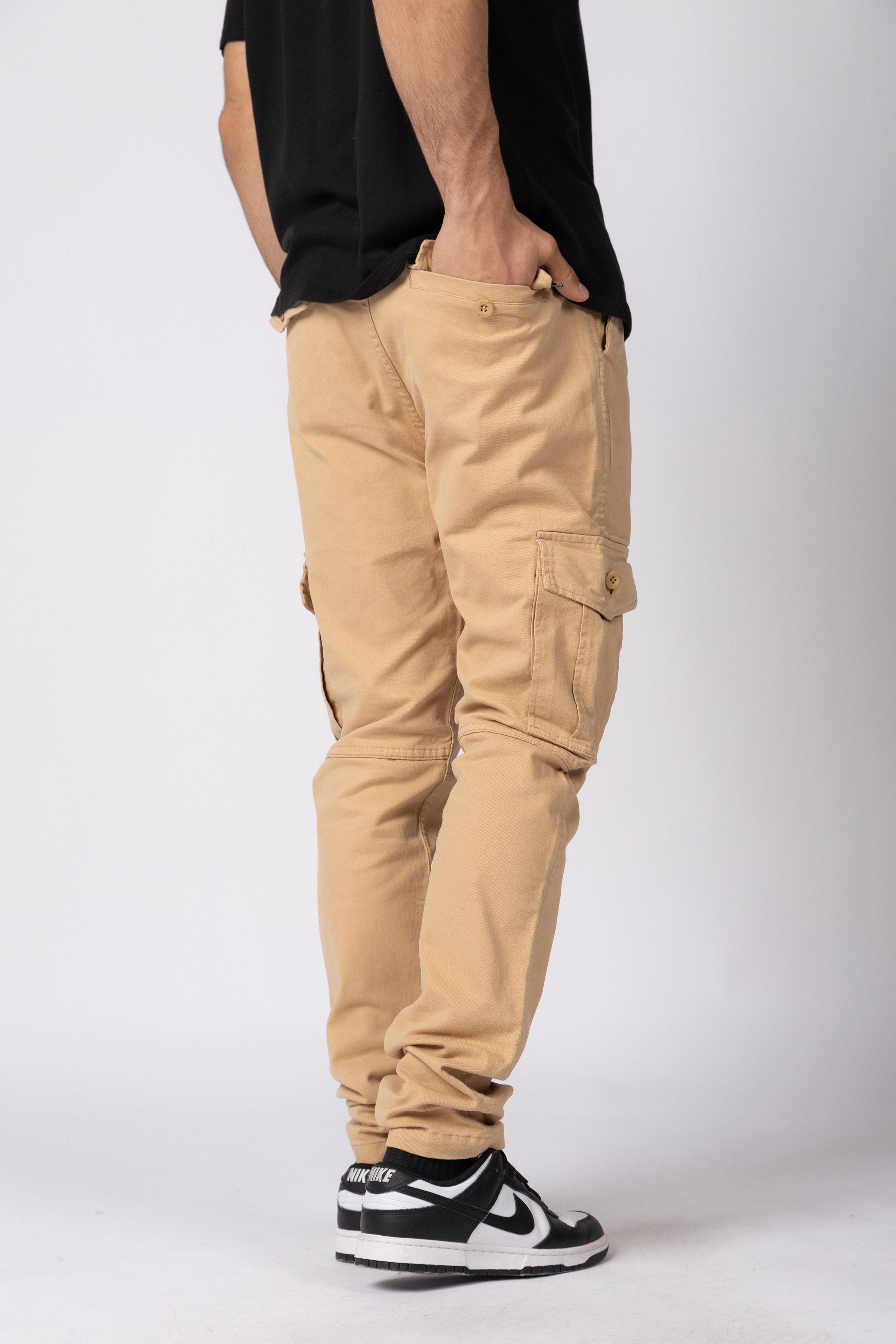 Pantalón Cargo Trail Beige
