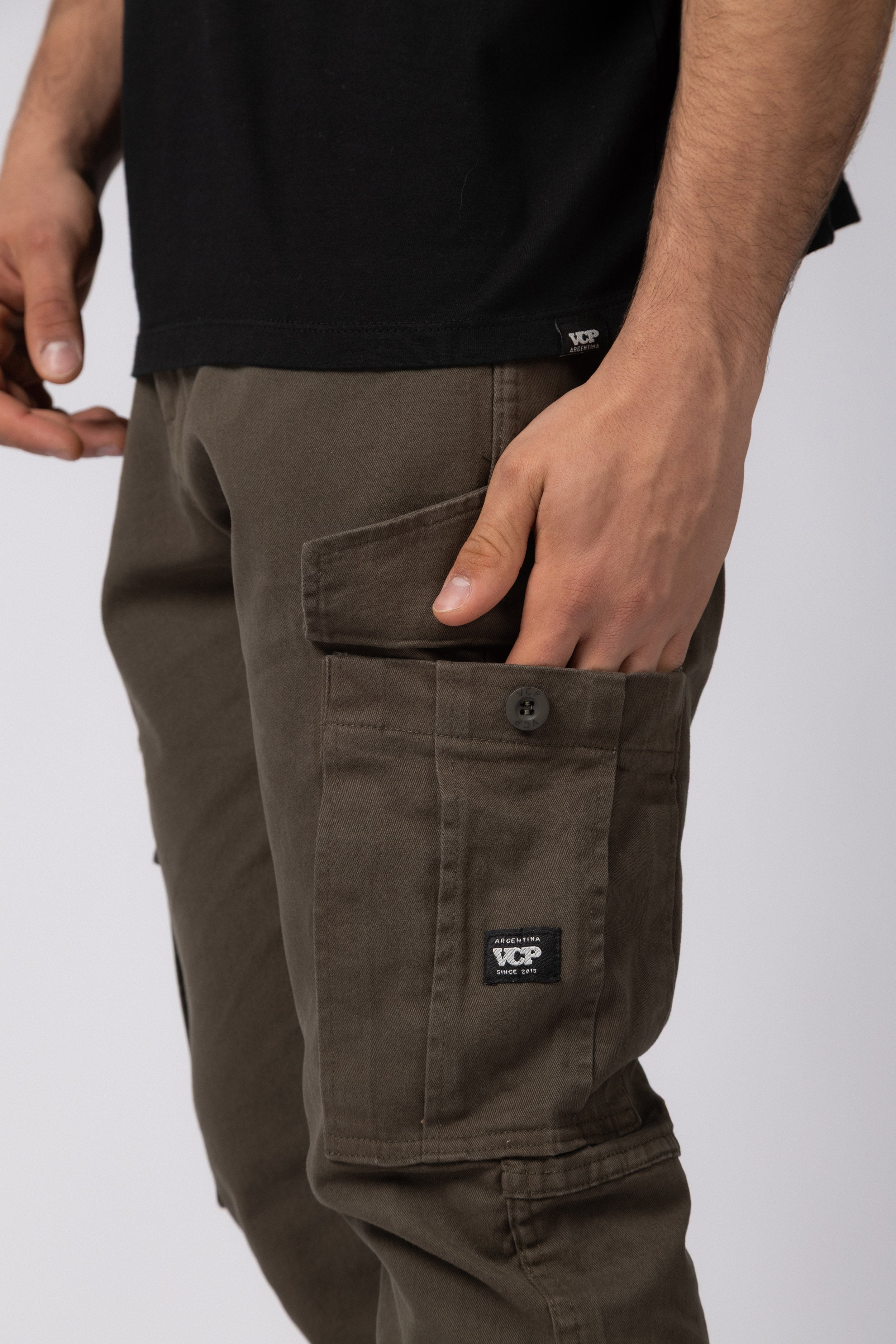 Pantalón Cargo Trail Militar