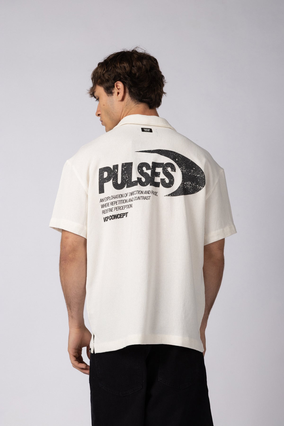 Camisa Manga Corta Lino Gig Pause