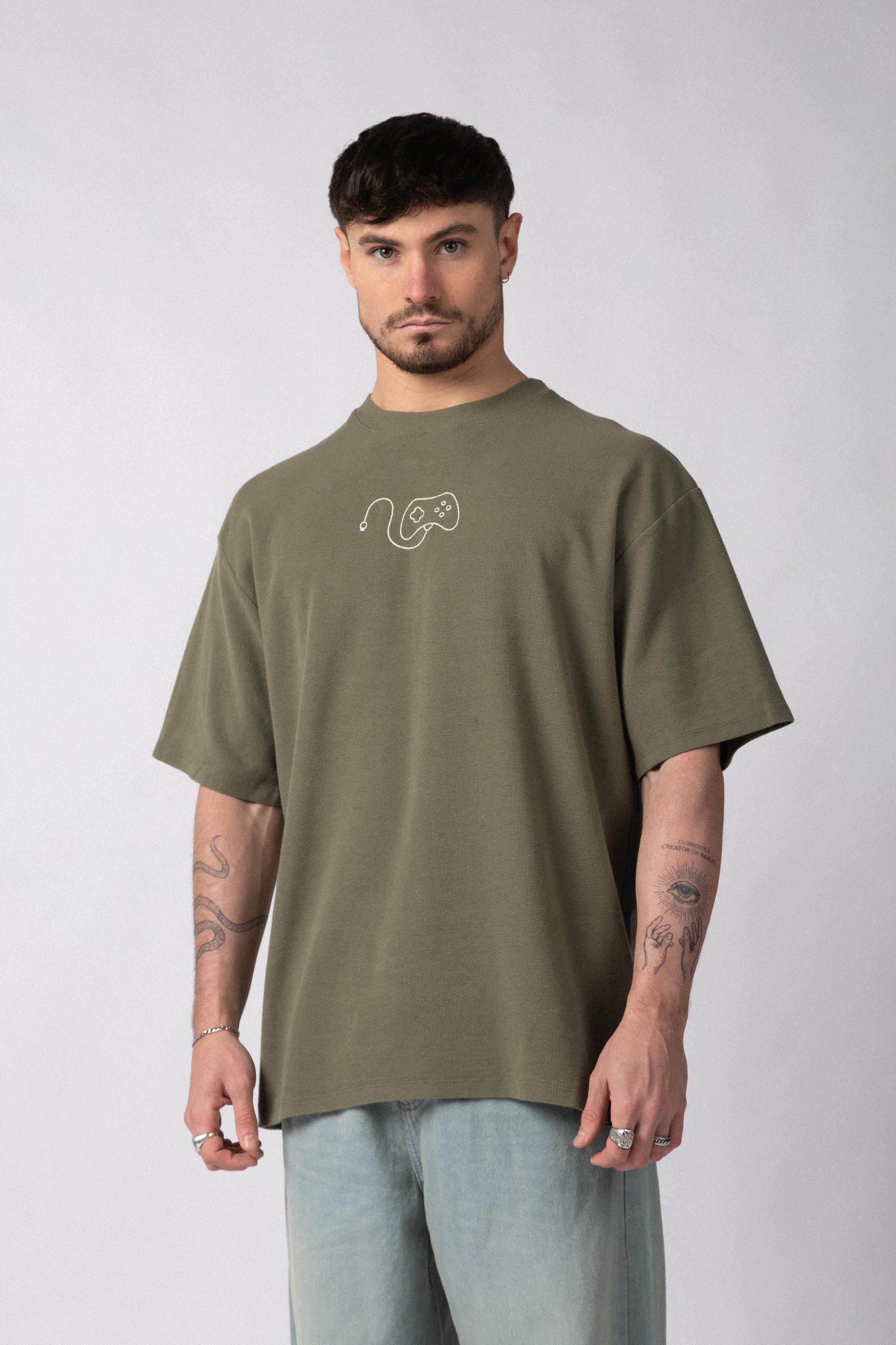 Remera Over Hana Play Militar