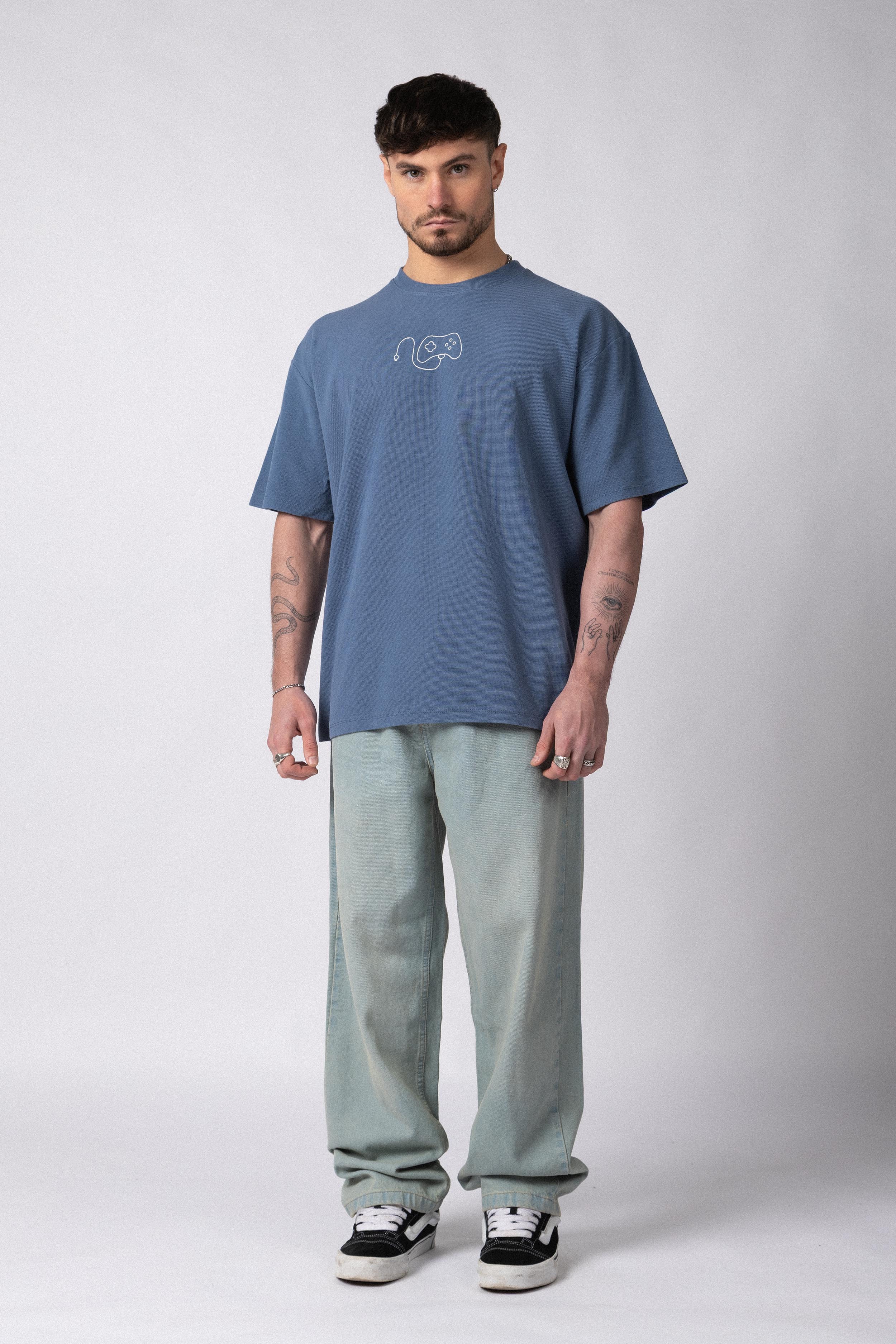 Remera Over Hana Play Navy