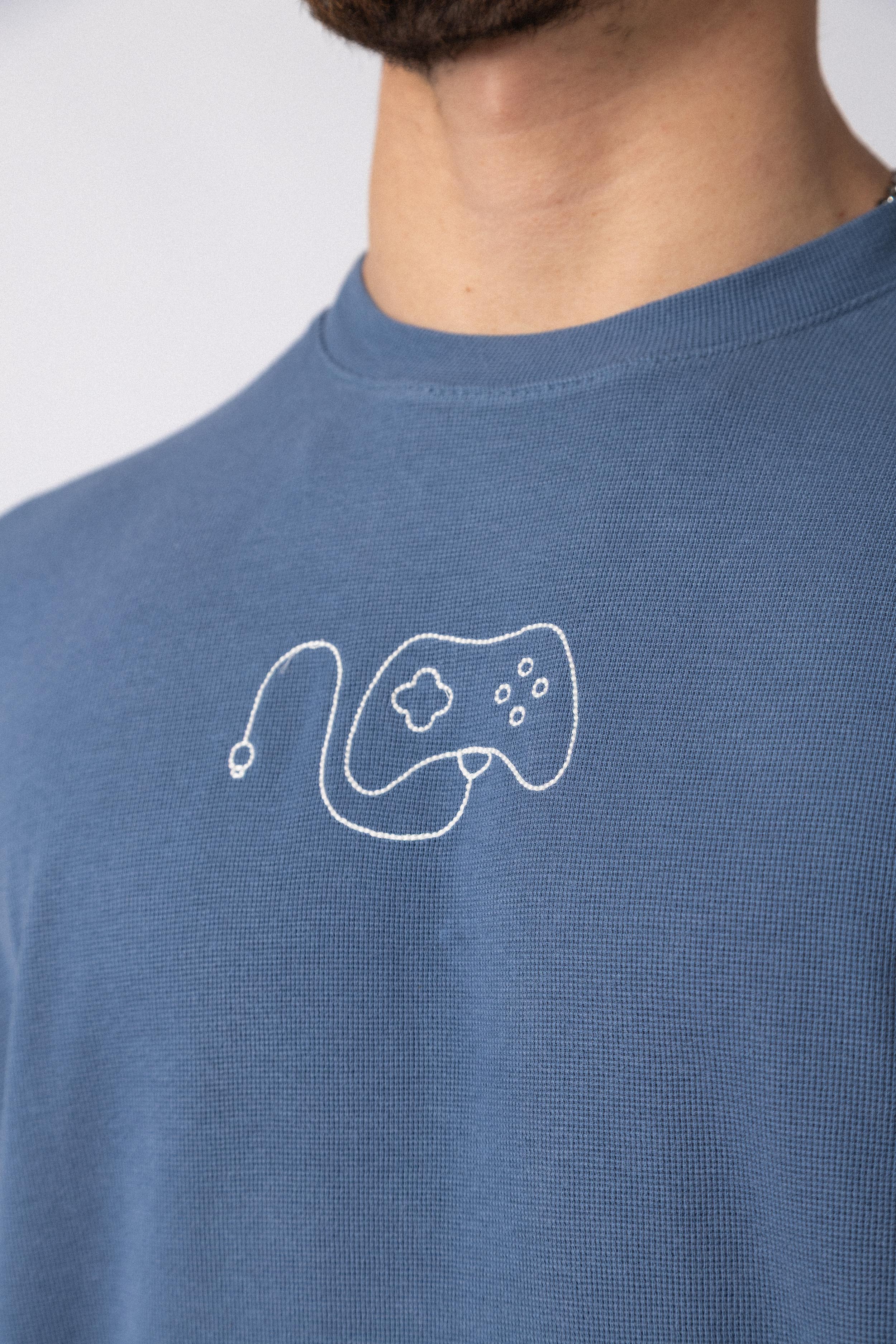 Remera Over Hana Play Navy