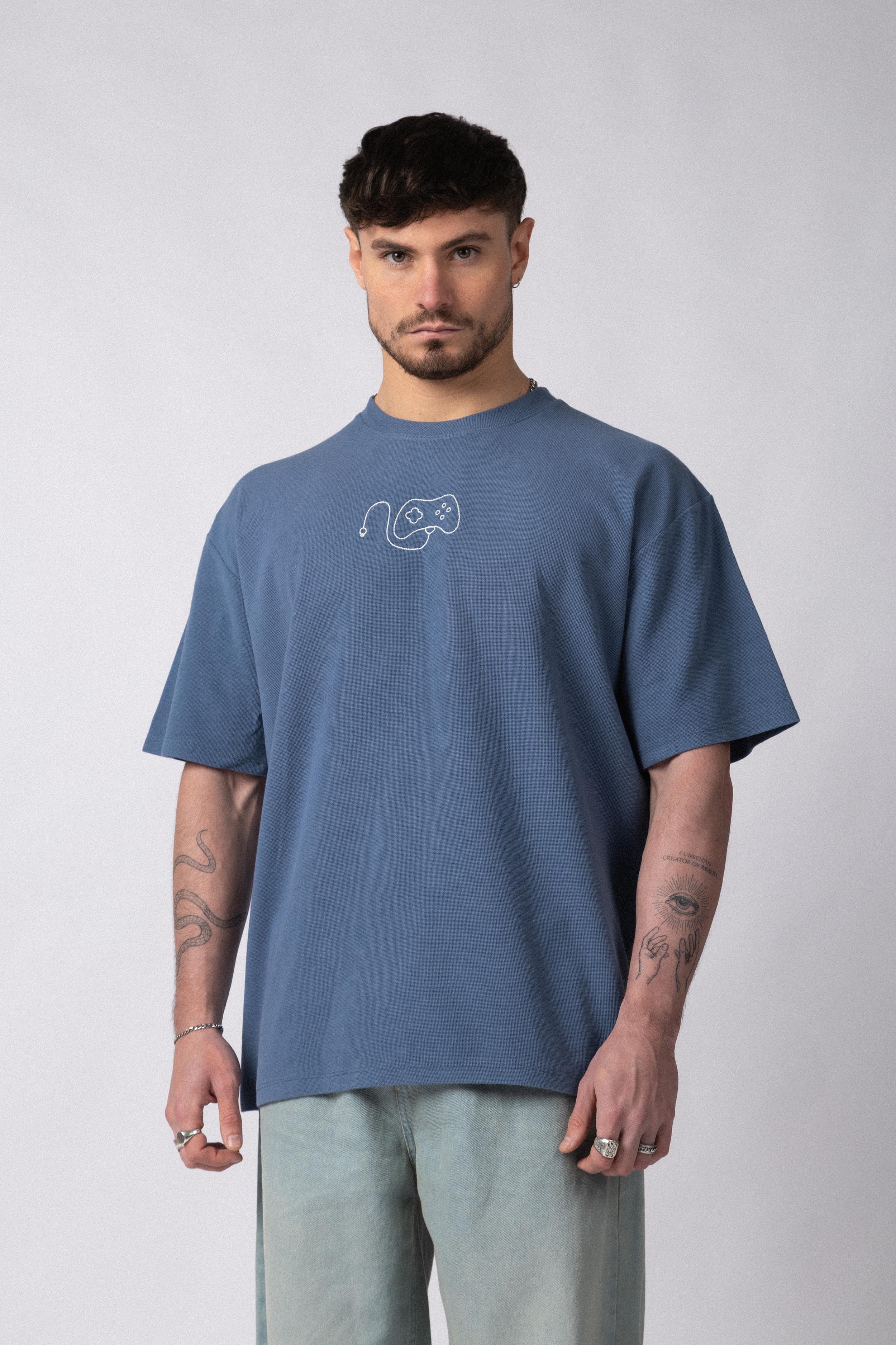 Remera Over Hana Play Navy