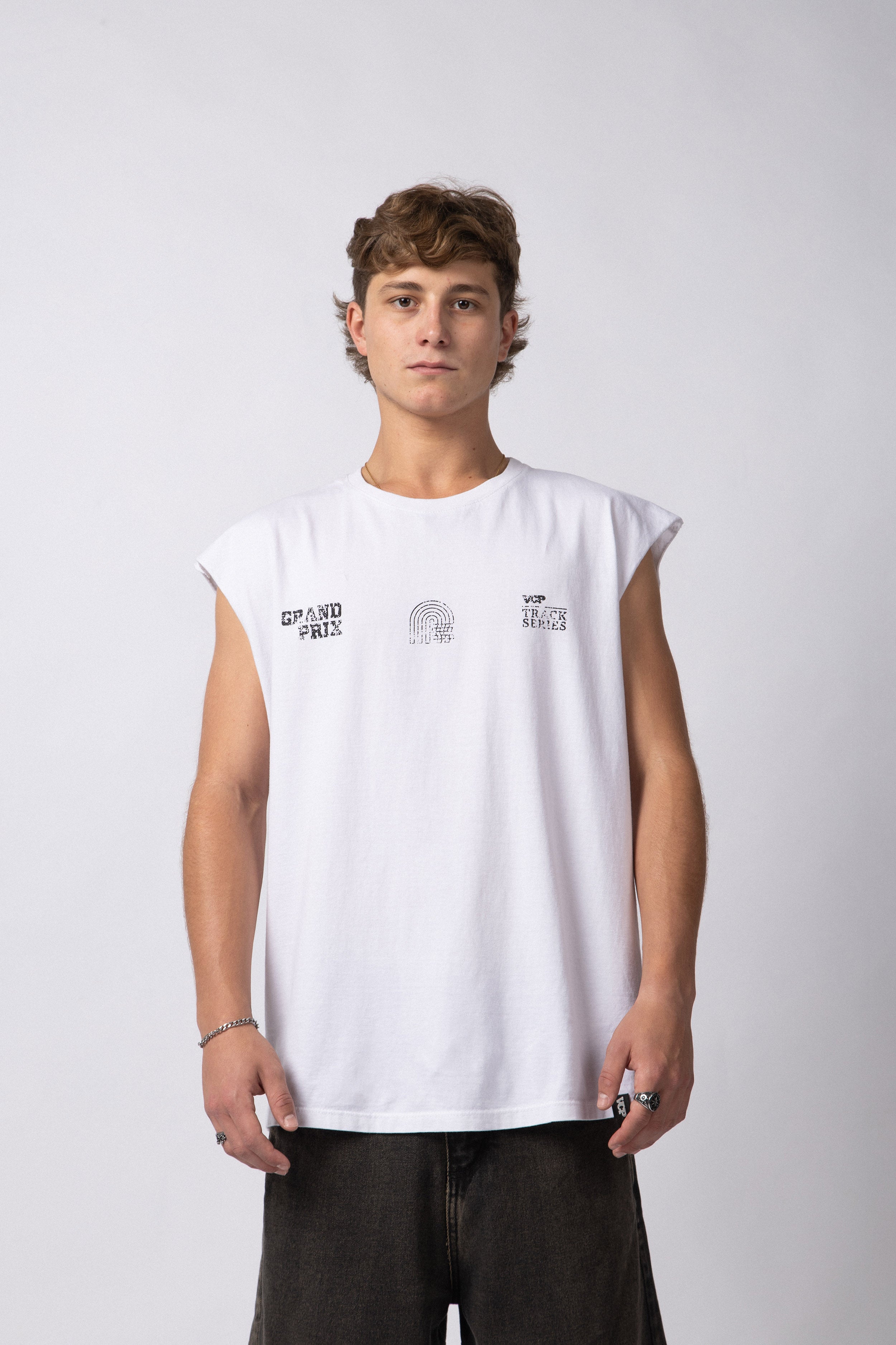 Musculosa Sudadera BRL Prix Blanca